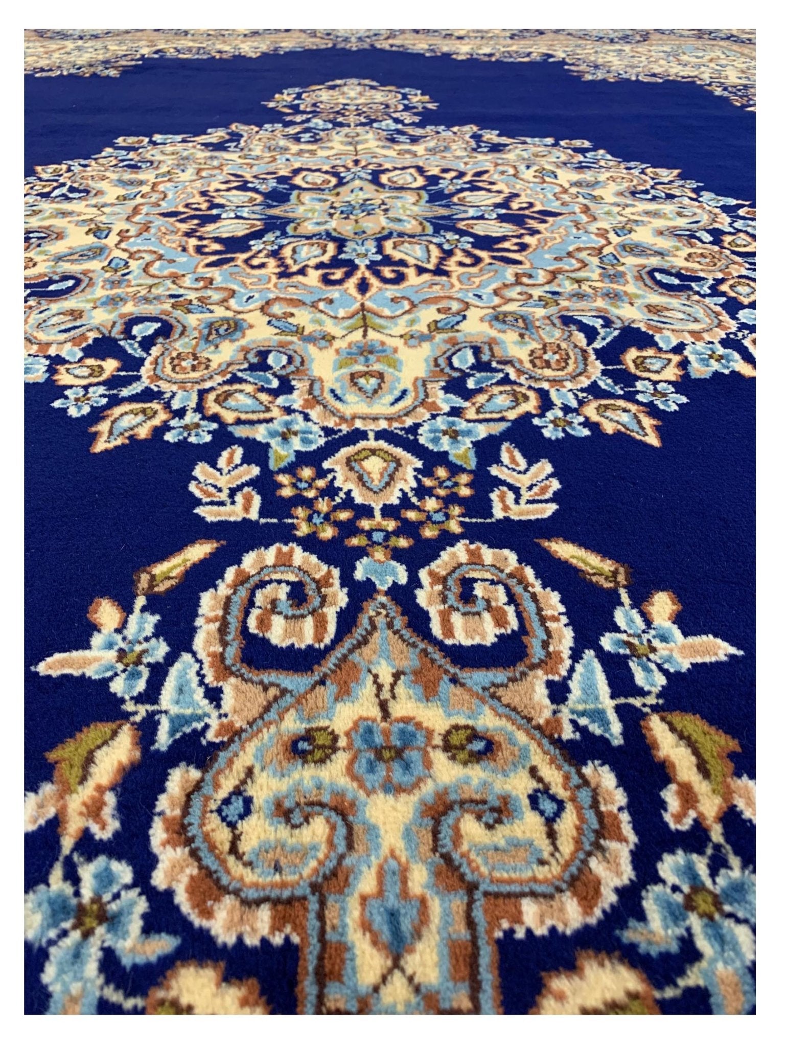 Artisan Persian Traditions Blue Traditional Knotted Rug - Rugs - Artisan - Atlanta Designer Rugs