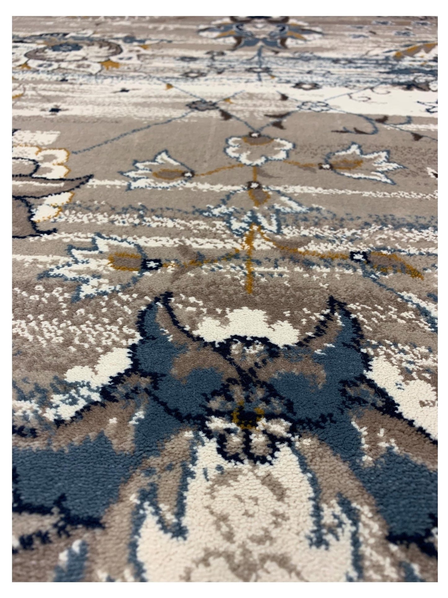 Artisan Julia Lt.Blue Beige Transitional Machinemade Rug - Rugs - Artisan - Atlanta Designer Rugs