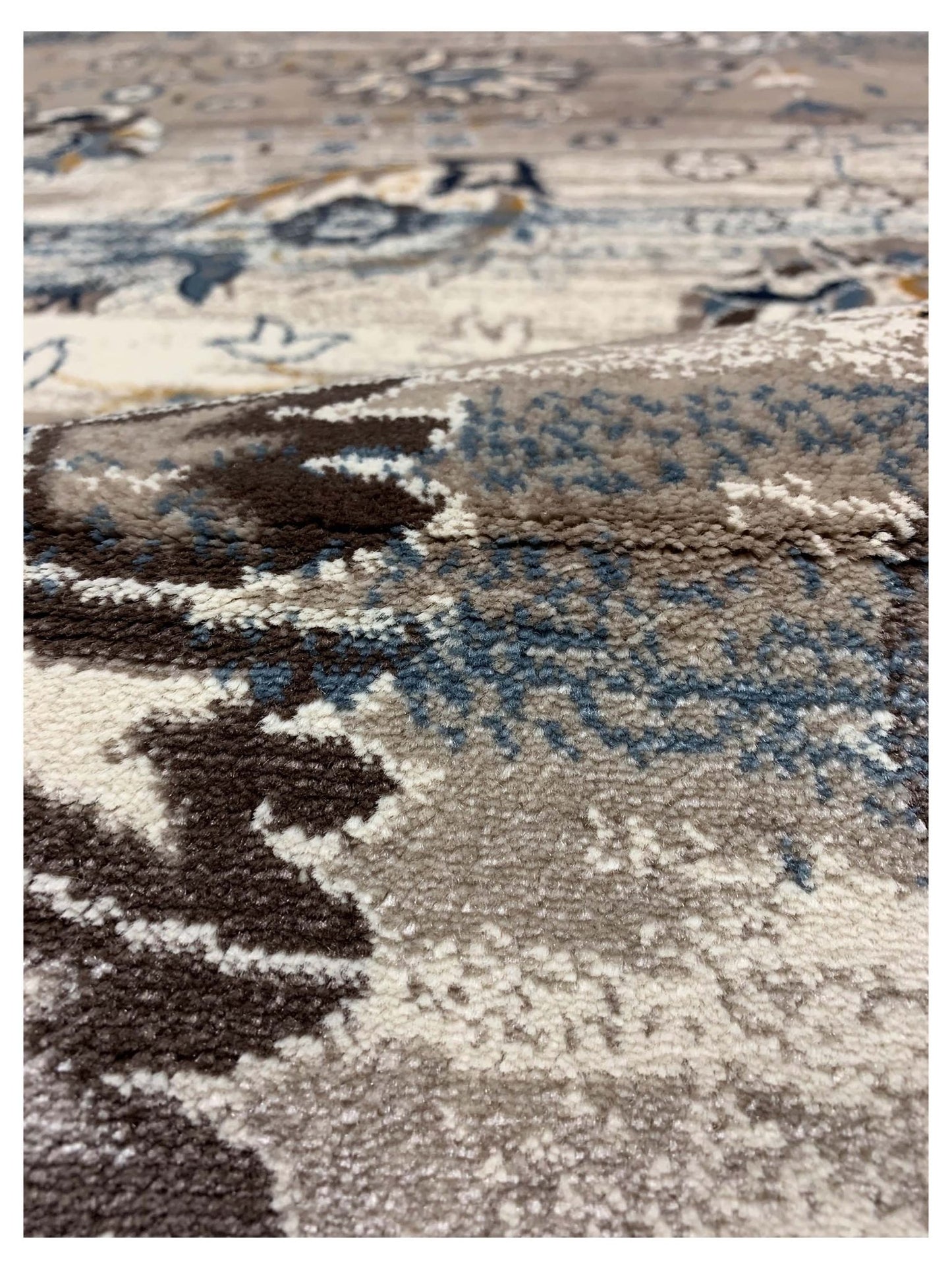 Artisan Julia Lt.Blue Beige Transitional Machinemade Rug - Rugs - Artisan - Atlanta Designer Rugs