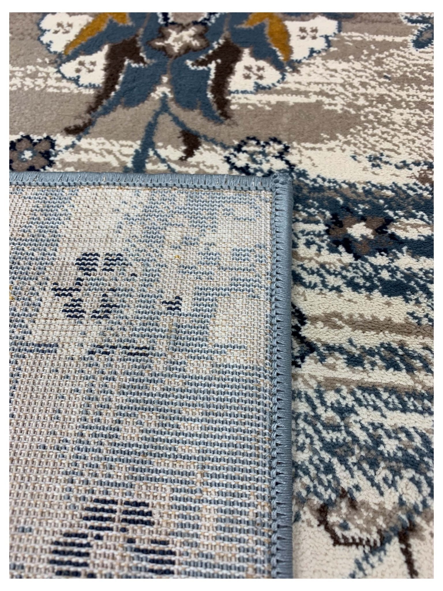 Artisan Julia Lt.Blue Beige Transitional Machinemade Rug - Rugs - Artisan - Atlanta Designer Rugs