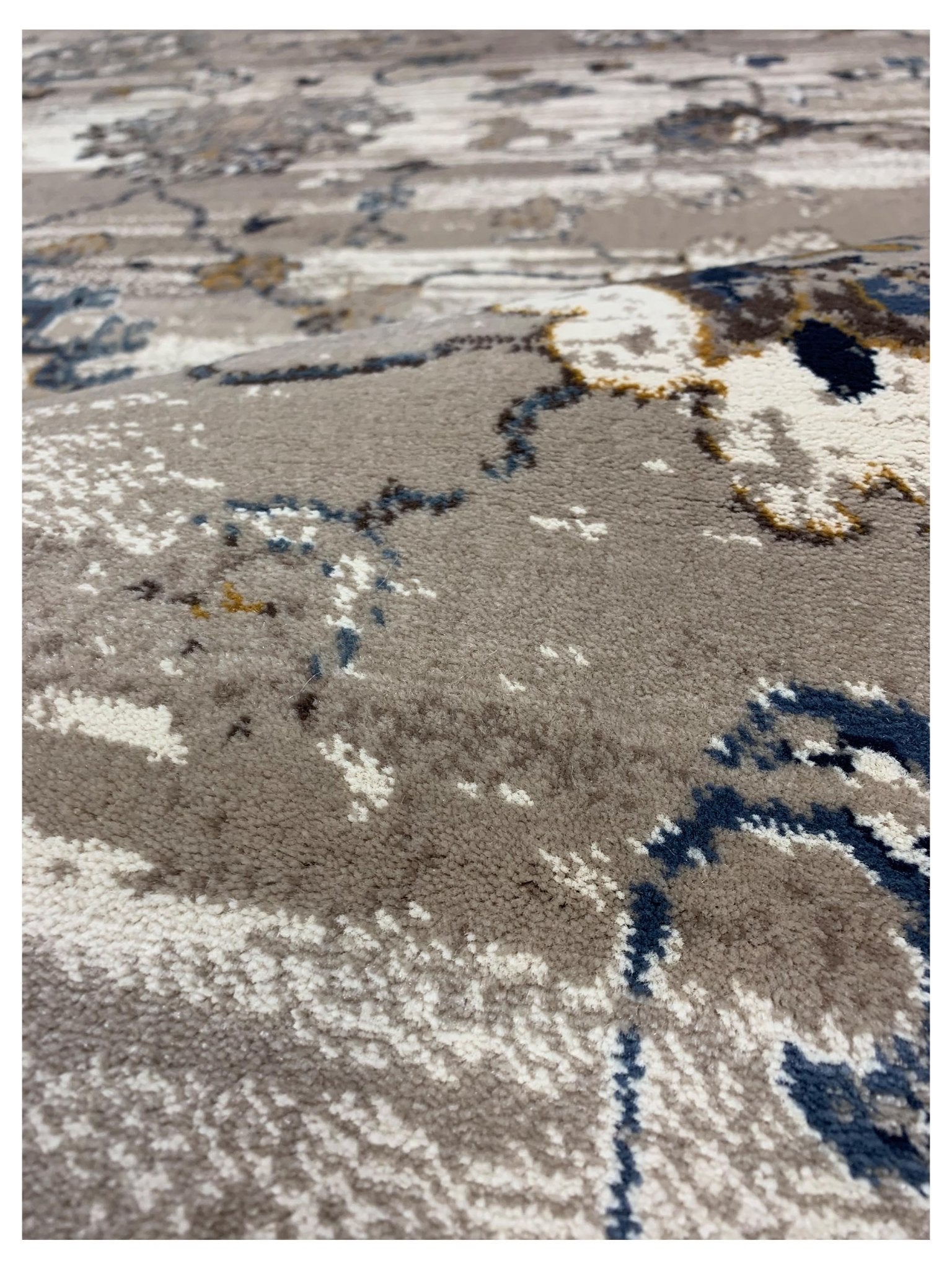 Artisan Julia Beige Lt.Blue Transitional Machinemade Rug - Rugs - Artisan - Atlanta Designer Rugs