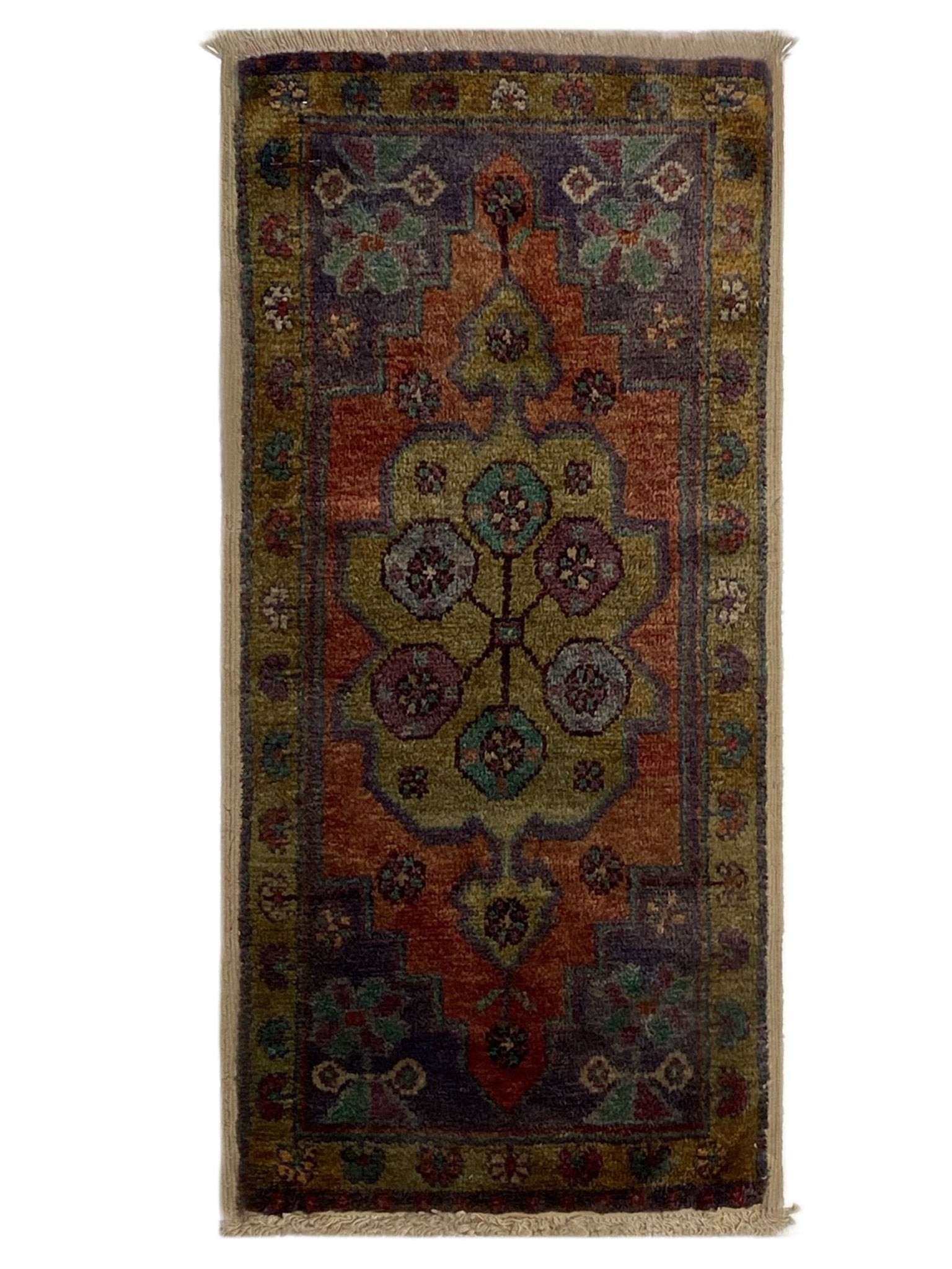 Artisan Angelina Red Vintage Knotted Rug - Rugs - Artisan - Atlanta Designer Rugs