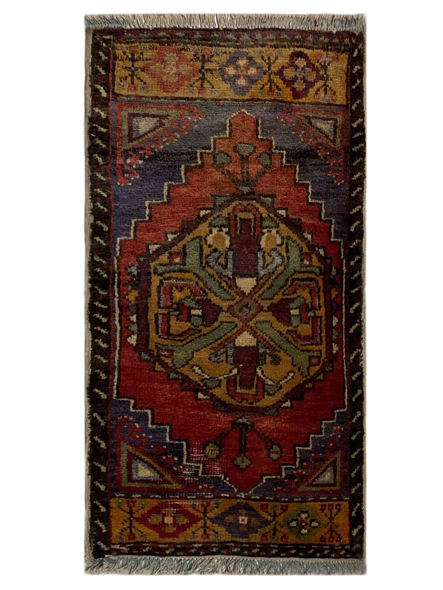 Artisan Angelina Red Vintage Knotted Rug - Rugs - Artisan - Atlanta Designer Rugs