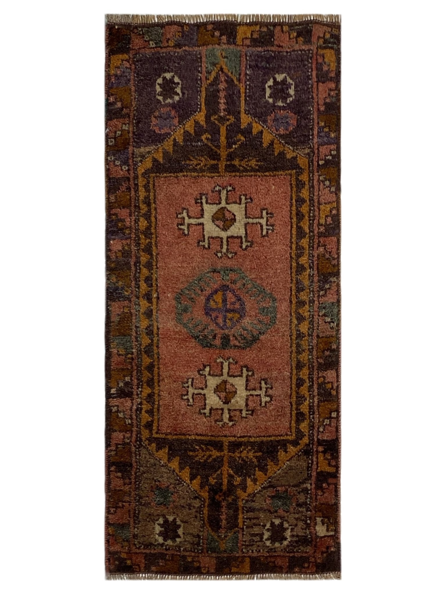 Artisan Angelina Rust Vintage Knotted Rug - Rugs - Artisan - Atlanta Designer Rugs