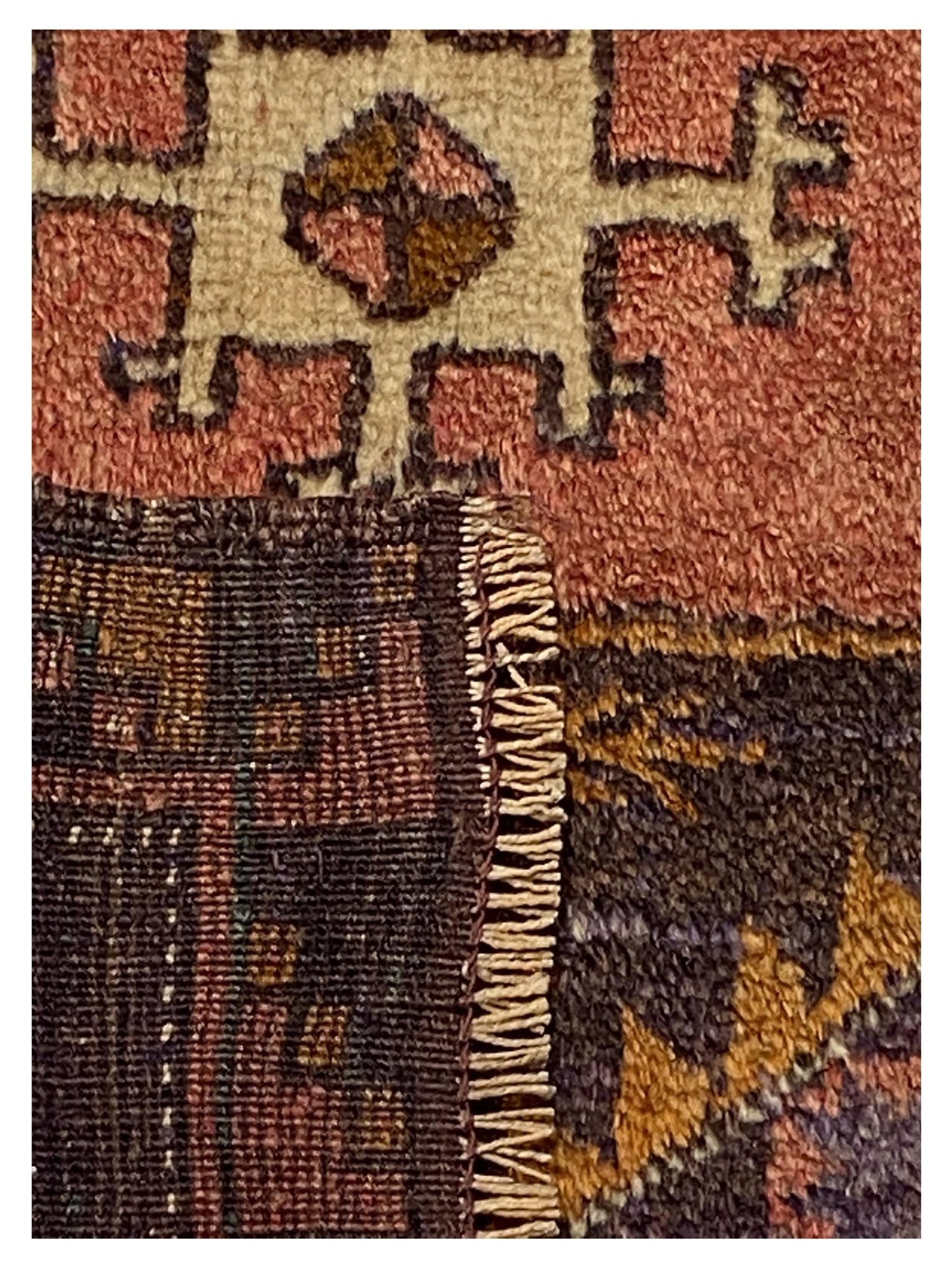 Artisan Angelina Rust Vintage Knotted Rug - Rugs - Artisan - Atlanta Designer Rugs