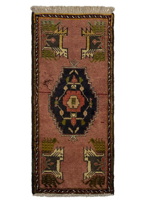 Artisan Angelina Rose Vintage Knotted Rug - Rugs - Artisan - Atlanta Designer Rugs