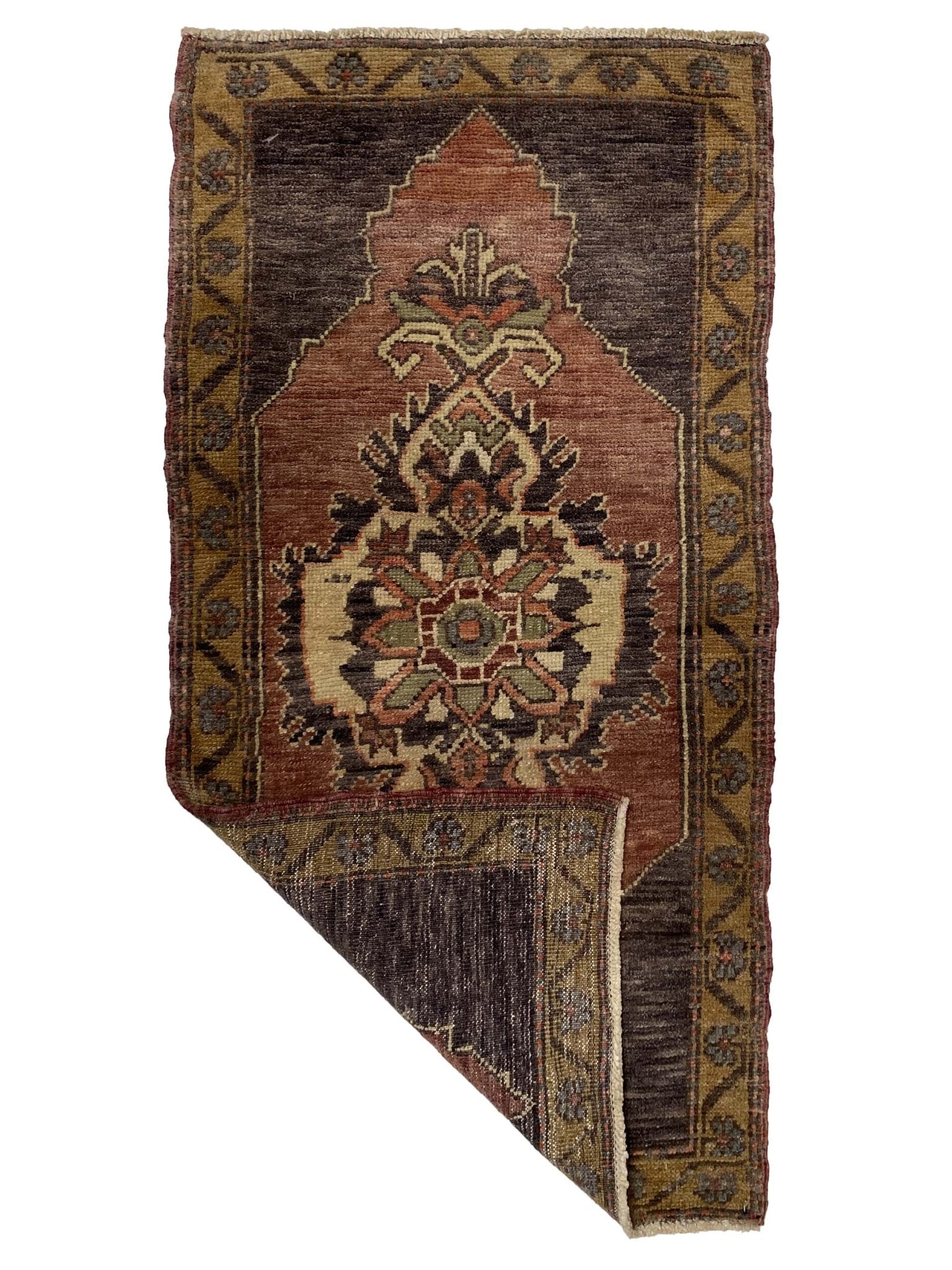 Artisan Angelina Rose Gold Vintage Knotted Rug - Rugs - Artisan - Atlanta Designer Rugs