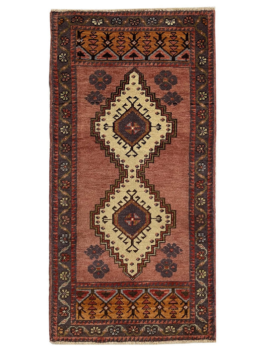 Artisan Angelina Rose Green Vintage Knotted Rug - Rugs - Artisan - Atlanta Designer Rugs