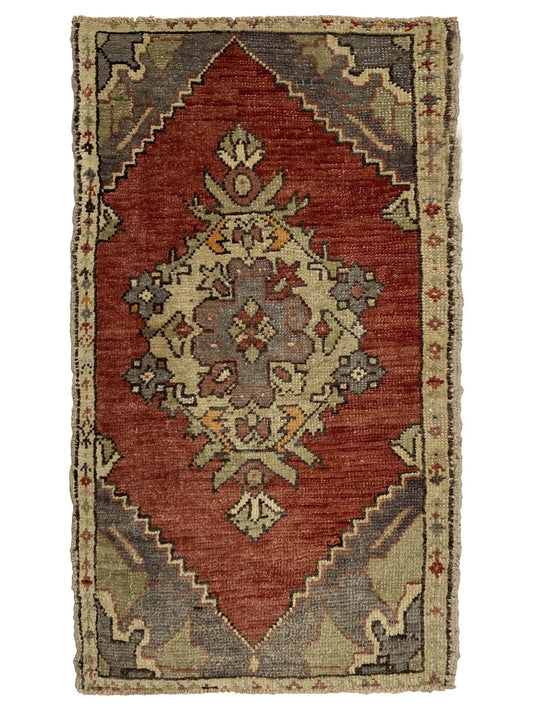 Artisan Angelina Rose Ivory Vintage Knotted Rug - Rugs - Artisan - Atlanta Designer Rugs