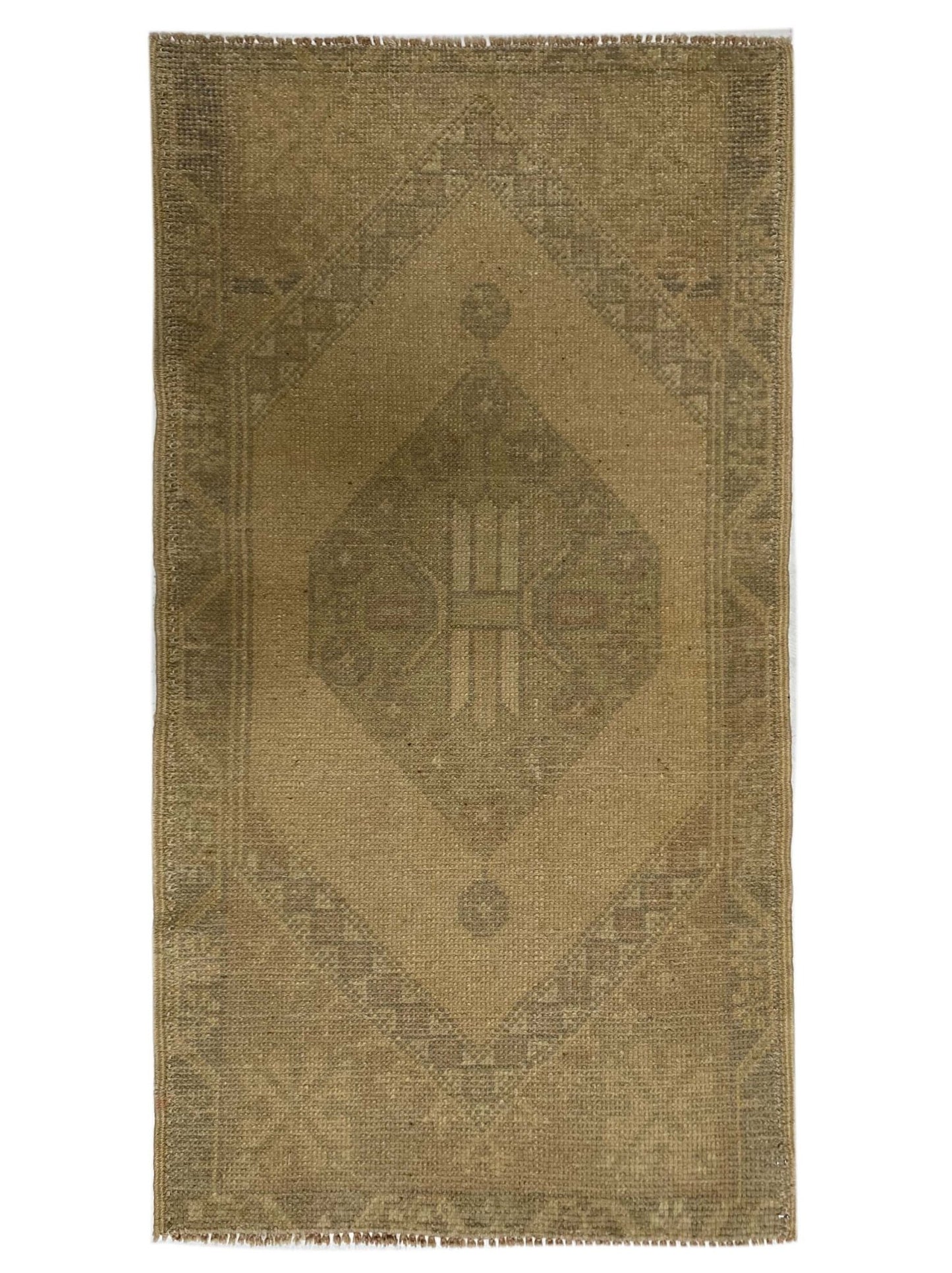 Artisan Angelina Washed Beige Vintage Knotted Rug - Rugs - Artisan - Atlanta Designer Rugs