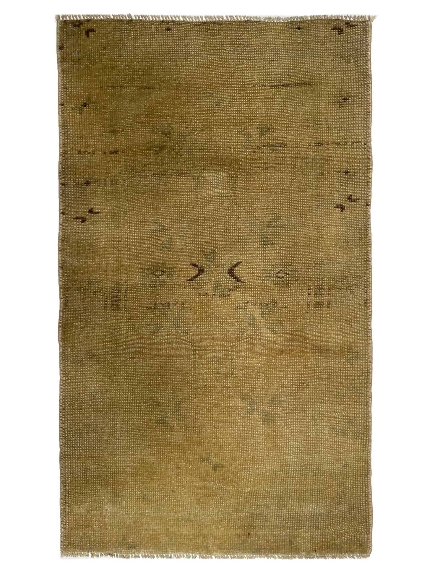 Artisan Angelina Lt.Gold Vintage Knotted Rug - Rugs - Artisan - Atlanta Designer Rugs