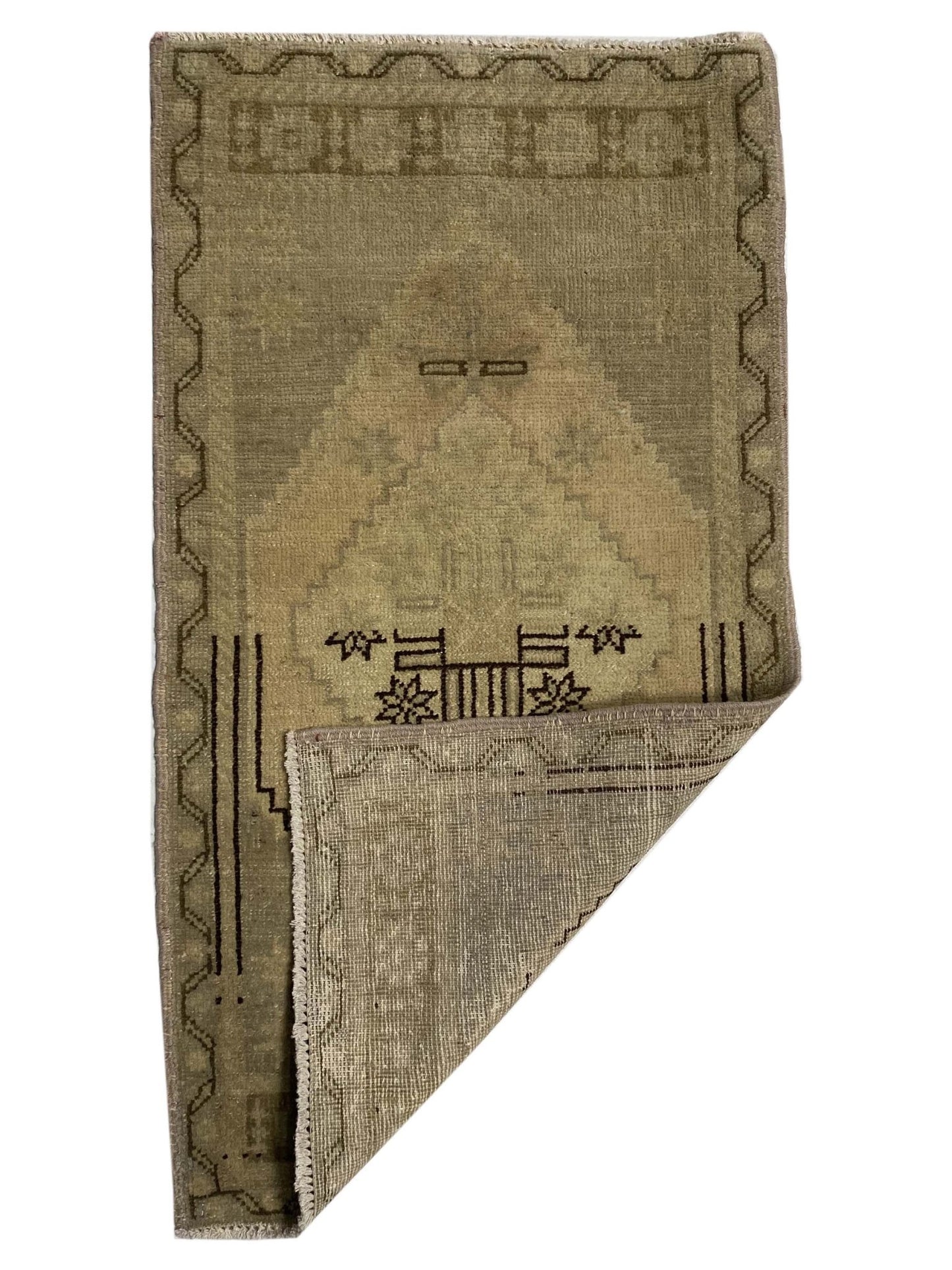 Artisan Angelina Aqua Lt.Pink Vintage Knotted Rug - Rugs - Artisan - Atlanta Designer Rugs