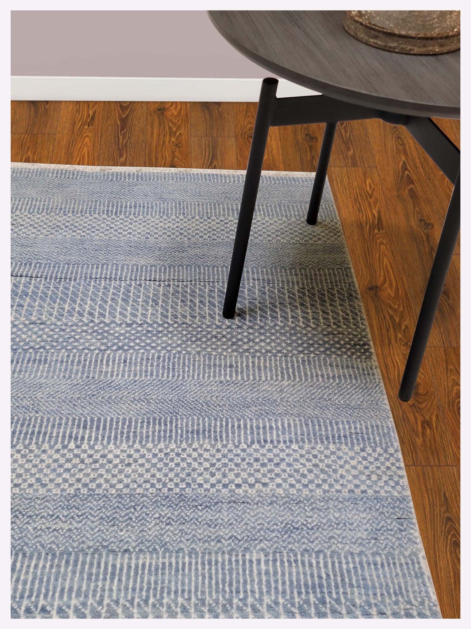 Artisan Vera Lt.Blue Transitional Knotted Rug - Rugs - Artisan - Atlanta Designer Rugs