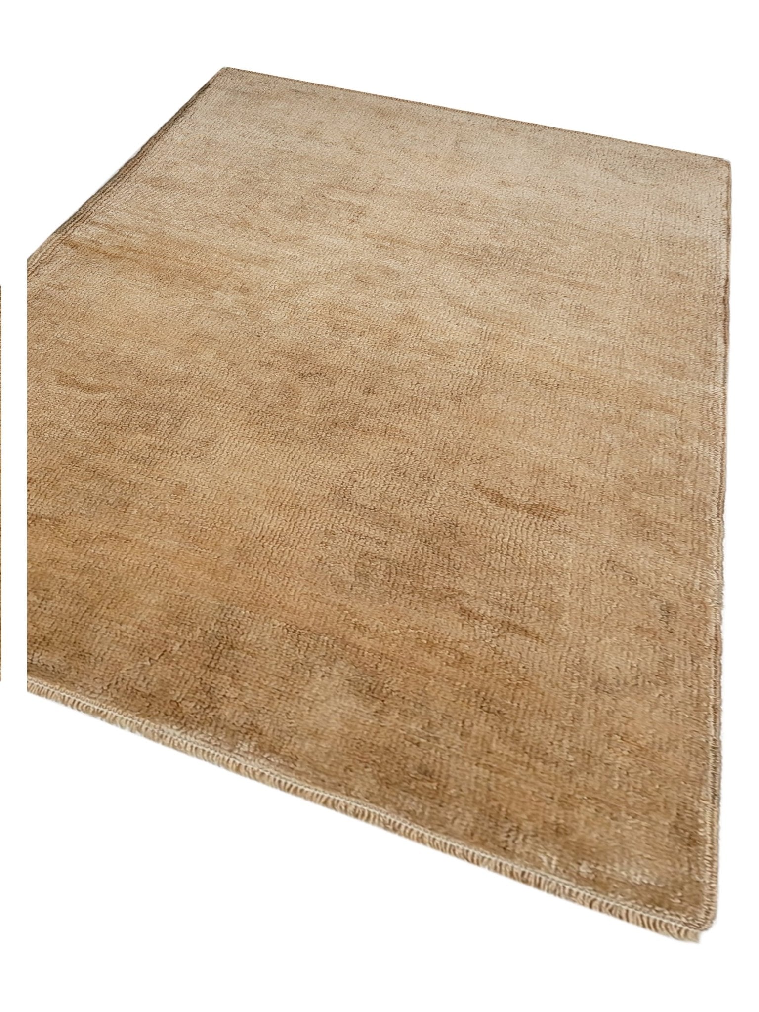 Artisan Angelina Gold Vintage Knotted Rug - Rugs - Artisan - Atlanta Designer Rugs