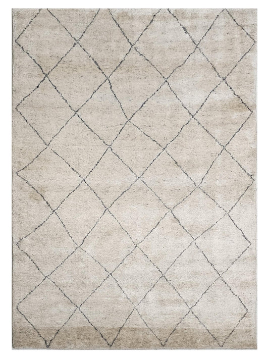 Artisan Tessa Ivory Beige Transitional Loom Rug - Rugs - Artisan - Atlanta Designer Rugs