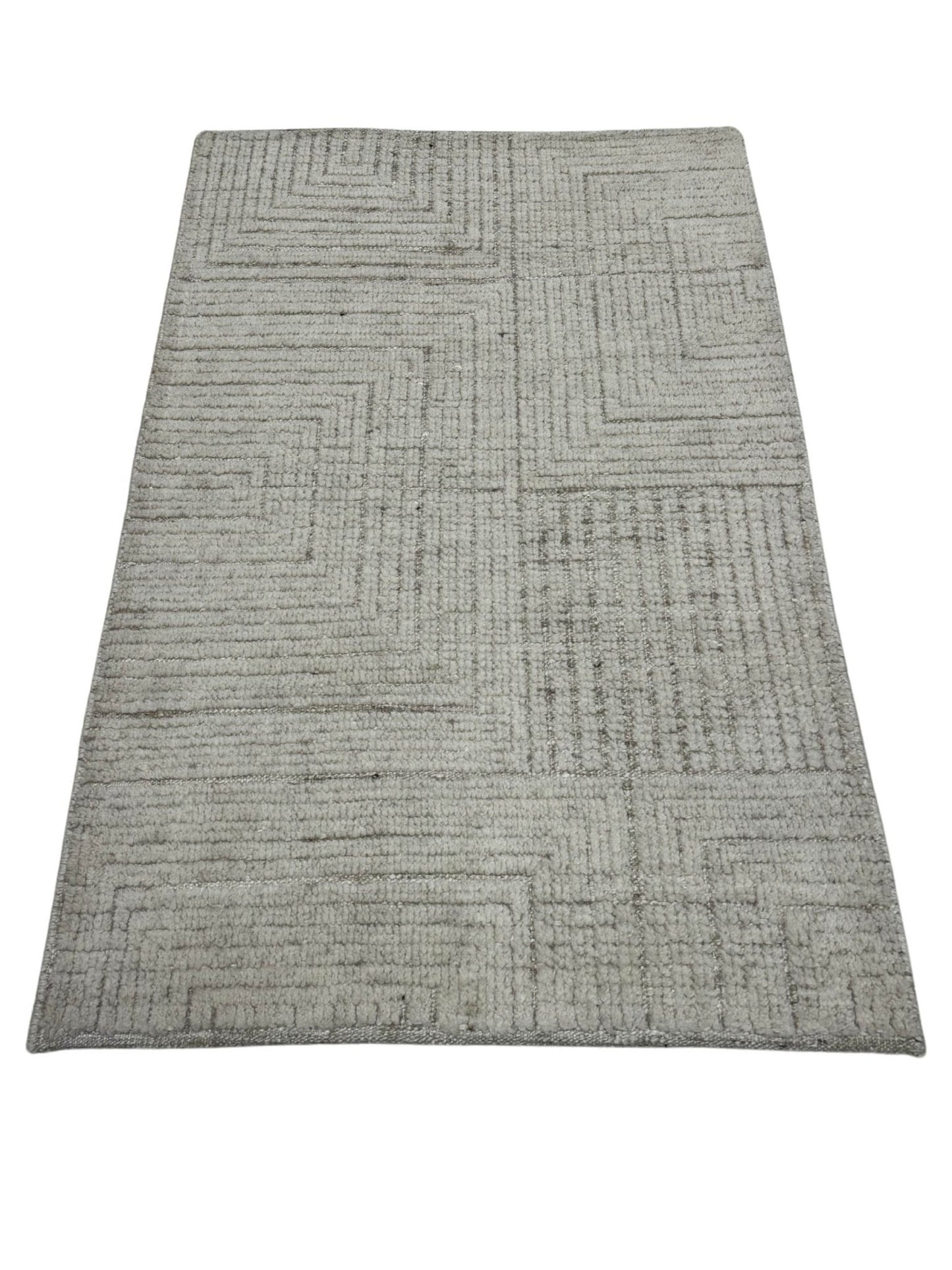 Artisan Harmony White Transitional Knotted Rug - Rugs - Artisan - Atlanta Designer Rugs