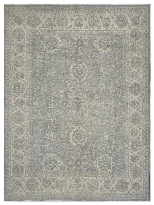 Artisan Patricia Lt.Blue Beige Traditional Knotted Rug - Rugs - Artisan - Atlanta Designer Rugs