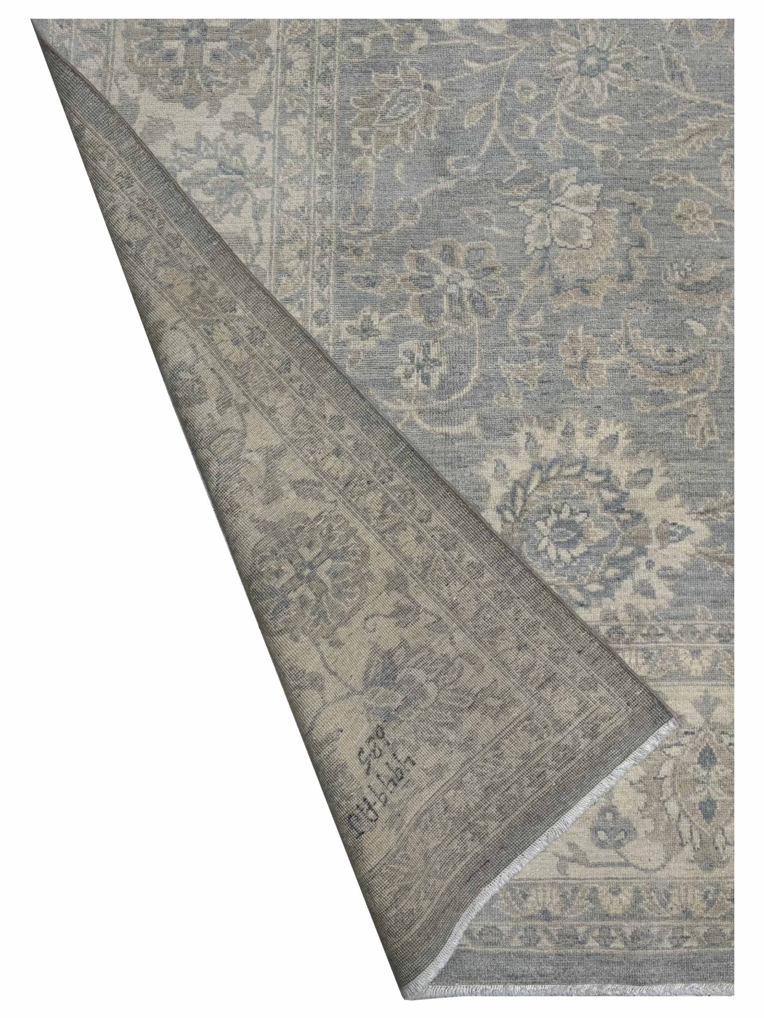 Artisan Patricia Lt.Blue Beige Traditional Knotted Rug - Rugs - Artisan - Atlanta Designer Rugs