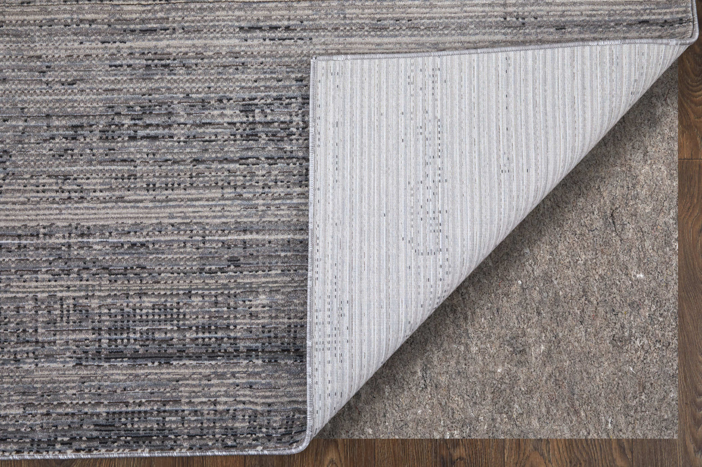 Feizy Deja 39PJF Gray Modern/Casual Machinemade Rug - Rugs - Feizy - Atlanta Designer Rugs