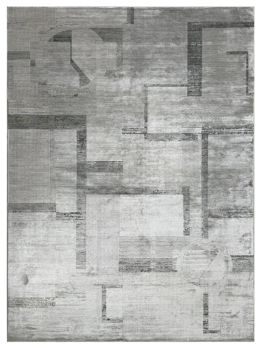 Artisan Venetian  Gray Lt.Beige  Contemporary Machinemade Rug