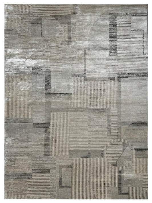 Artisan Venetian  Beige Cream Contemporary Machinemade Rug