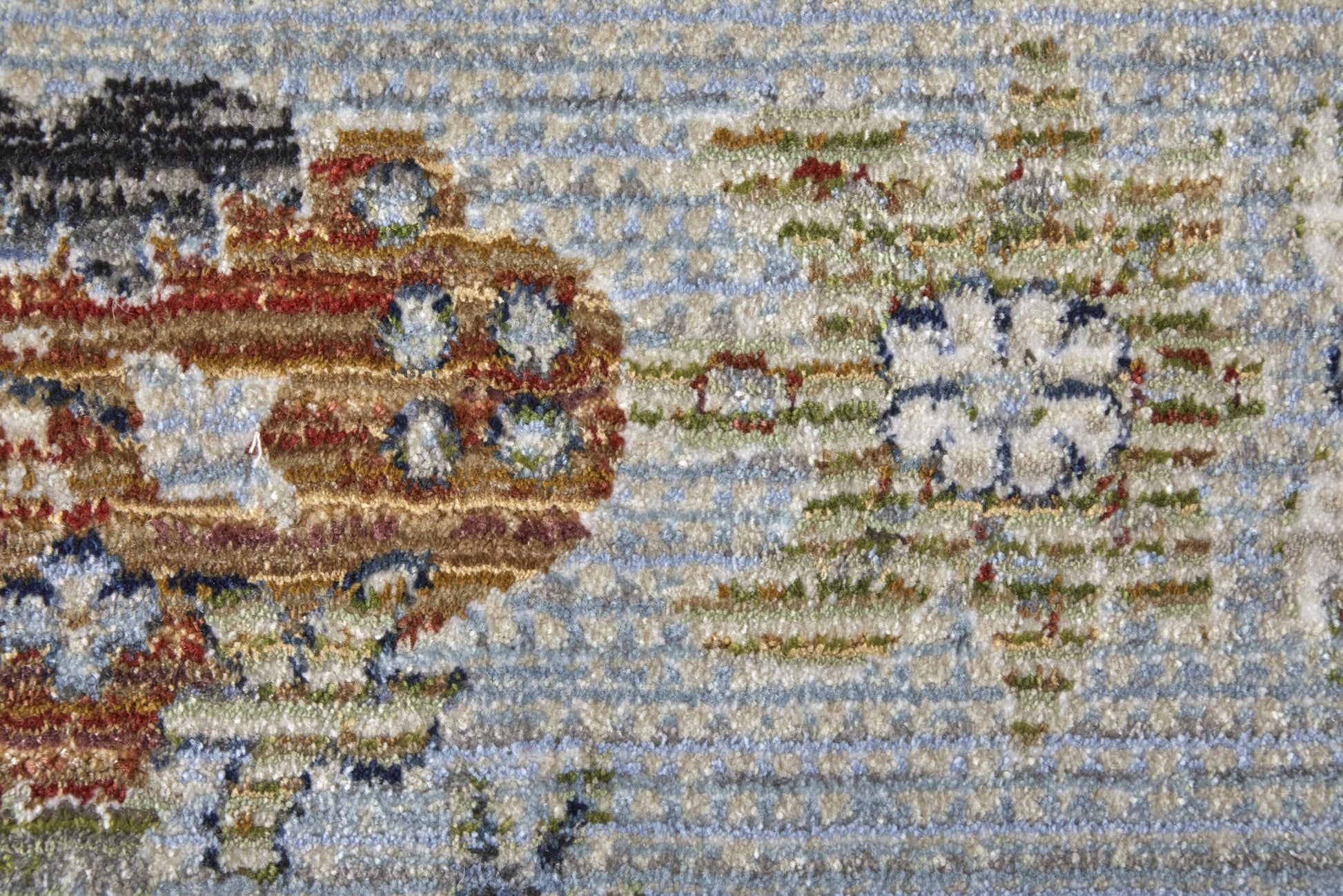 Feizy Melrose 39P4F Blue Multi Traditional/Classic Machinemade Rug - Rugs - Feizy - Atlanta Designer Rugs