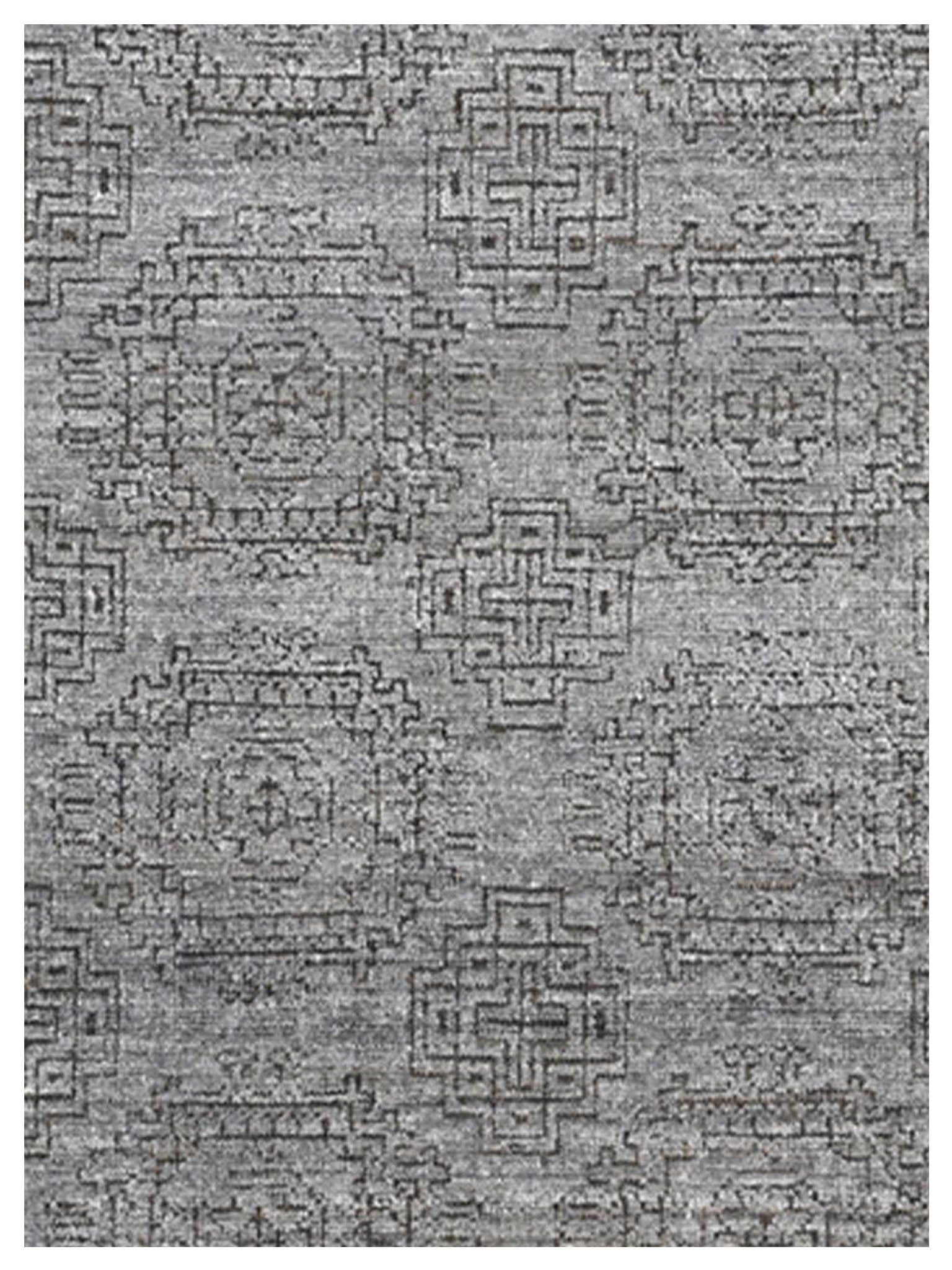 Artisan Serenade Charcoal Grey Transitional Knotted Rug - Rugs - Artisan - Atlanta Designer Rugs