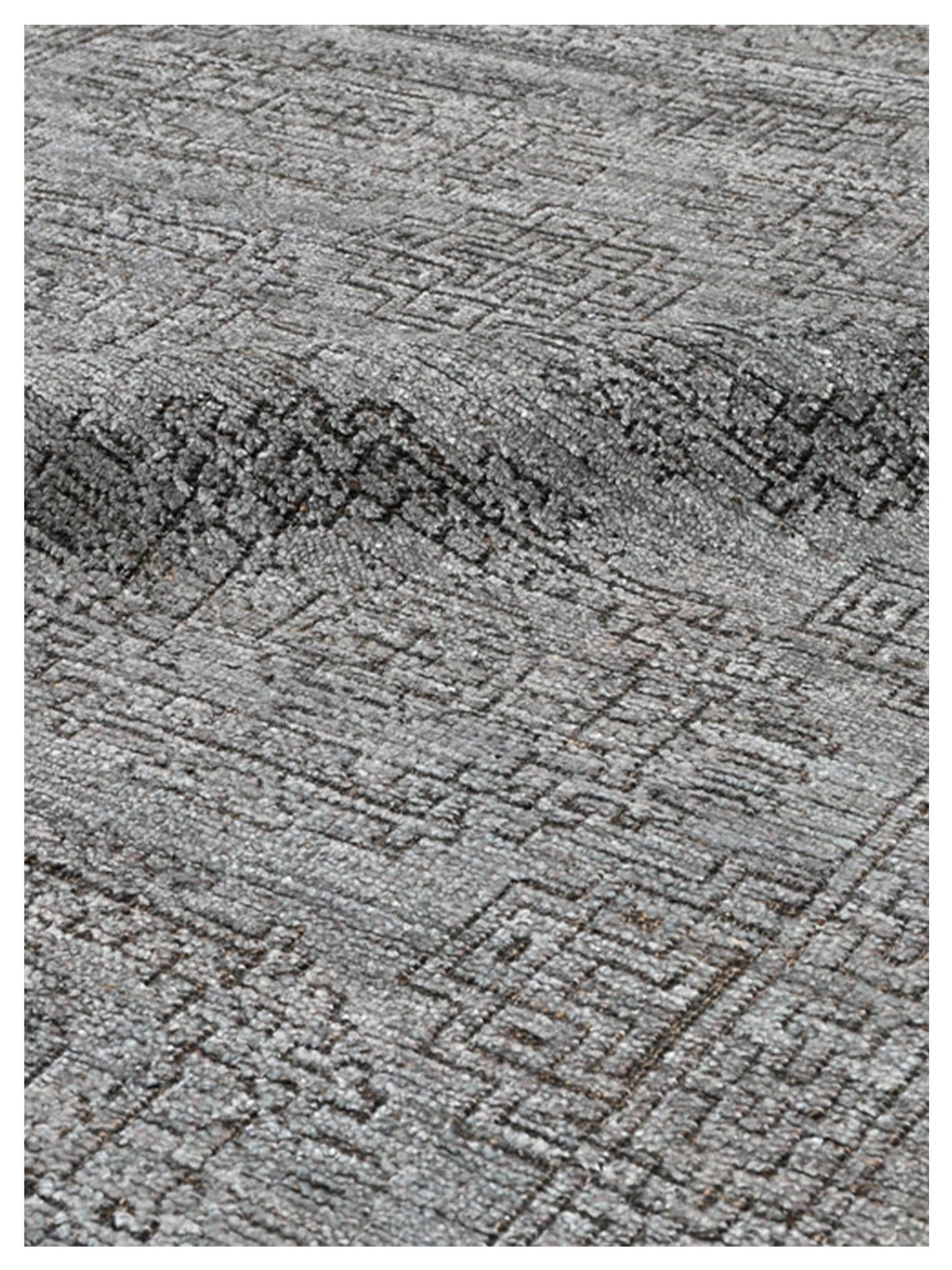 Artisan Serenade Charcoal Grey Transitional Knotted Rug - Rugs - Artisan - Atlanta Designer Rugs