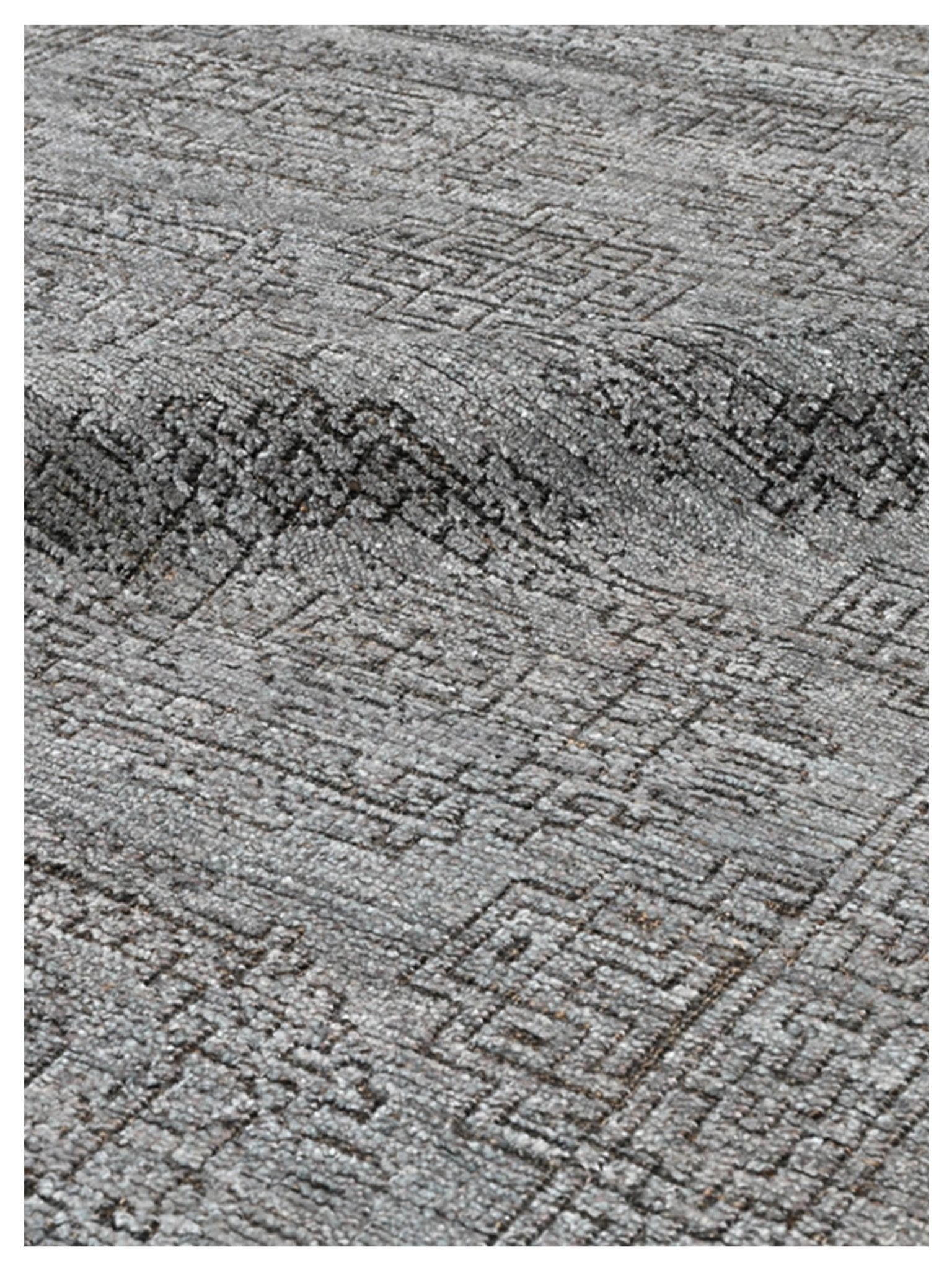 Artisan Serenade Charcoal Grey Transitional Knotted Rug - Rugs - Artisan - Atlanta Designer Rugs