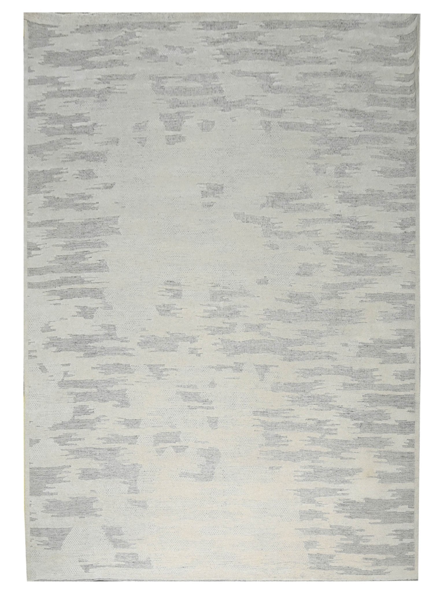 Artisan Harmony White Black Transitional Knotted Rug - Rugs - Artisan - Atlanta Designer Rugs