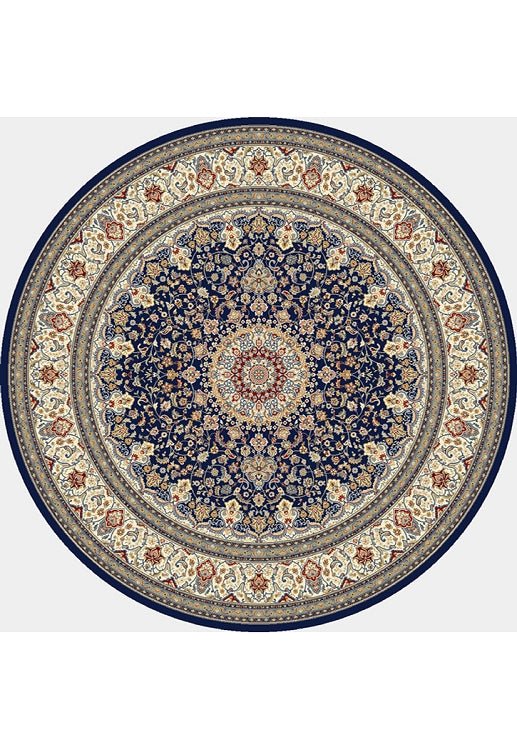 Dynamic Rugs Ancient Garden 57119 Blue Ivory Traditional Machine - Made Rug - Rugs - Dynamic Rugs - Atlanta Designer Rugs