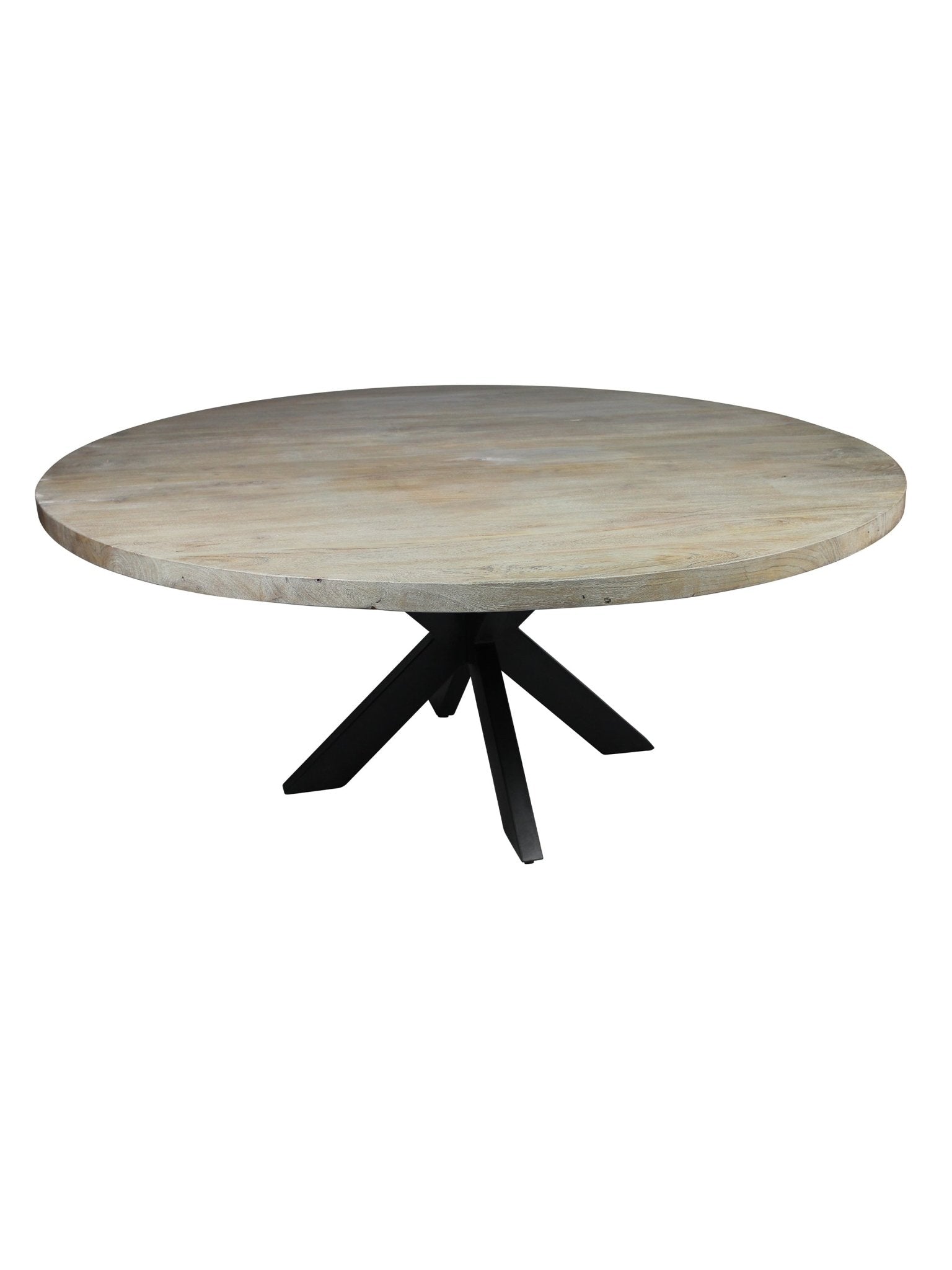 Eclectic Home Dining Table Braxton 60 Iron Round Table - Furnitures - Eclectic Home - Atlanta Designer Rugs