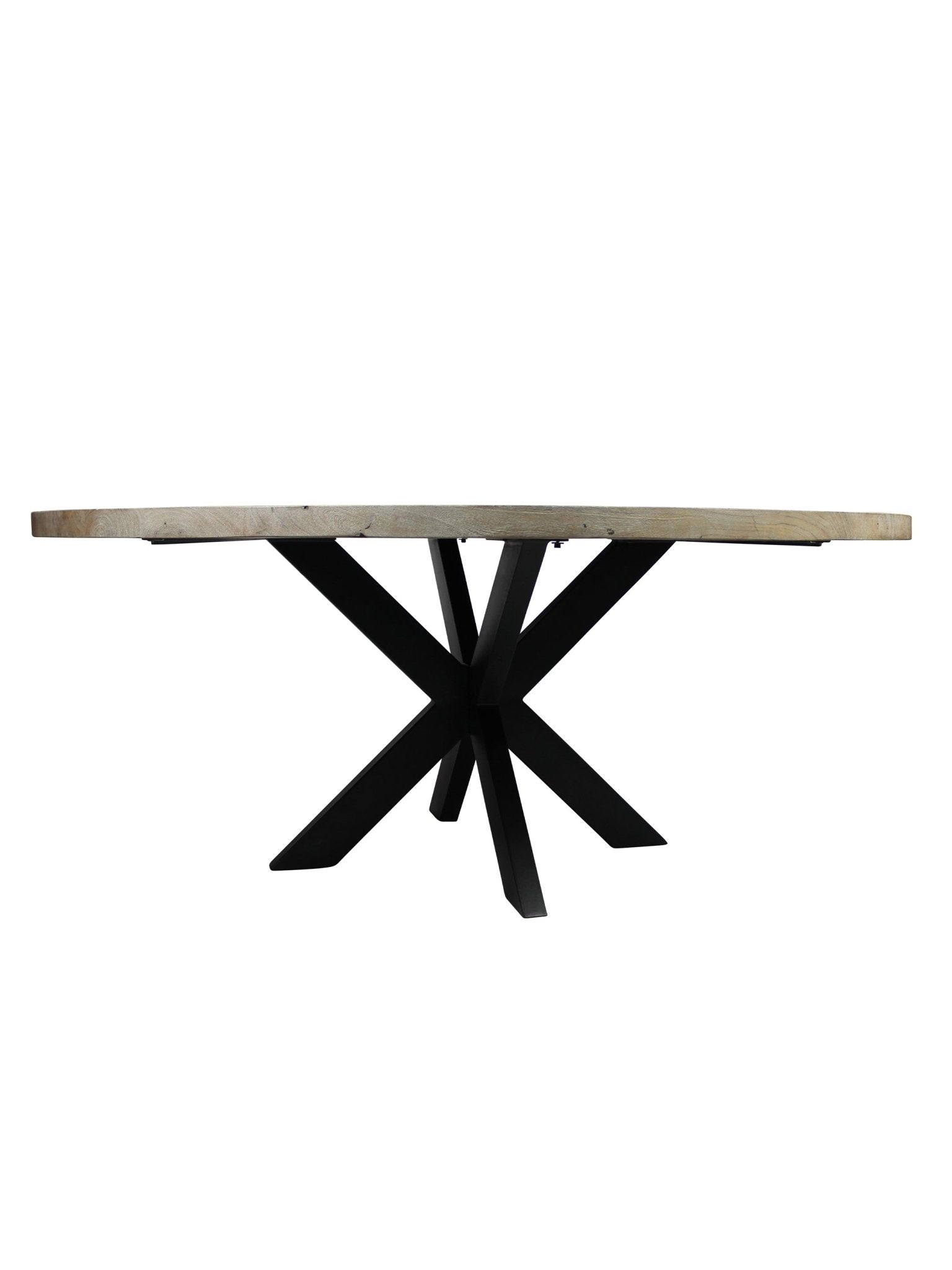 Eclectic Home Dining Table Braxton 60 Iron Round Table - Furnitures - Eclectic Home - Atlanta Designer Rugs