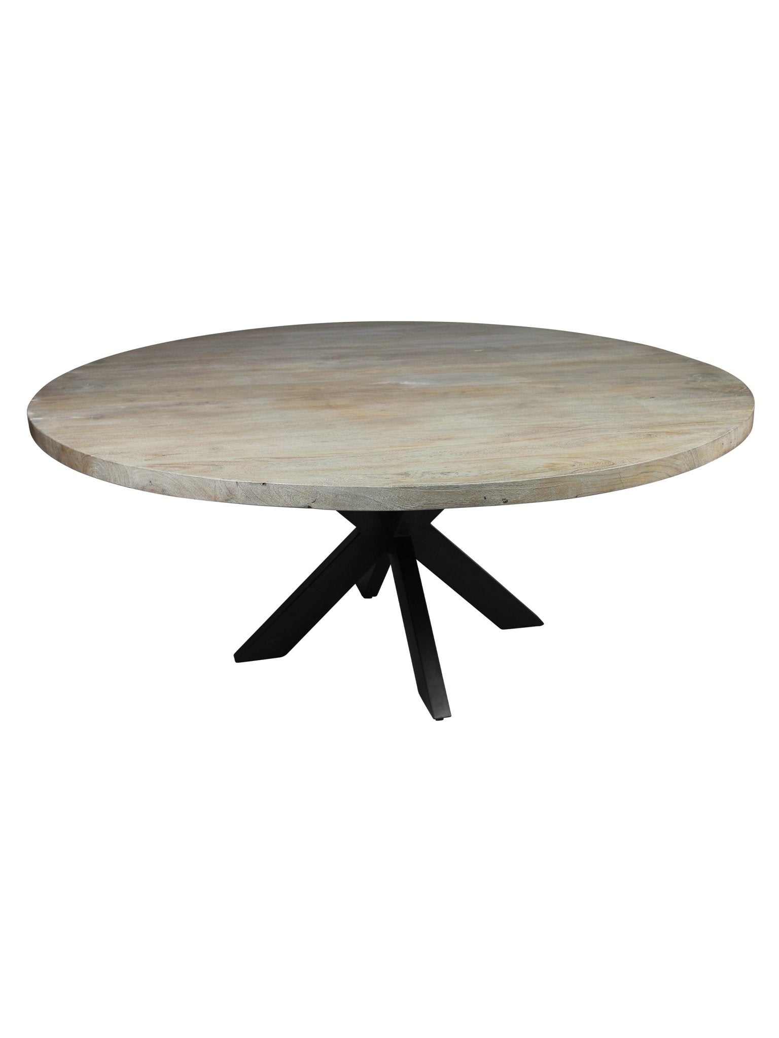 Eclectic Home Dining Table Braxton 60 Iron Round Table - Furnitures - Eclectic Home - Atlanta Designer Rugs