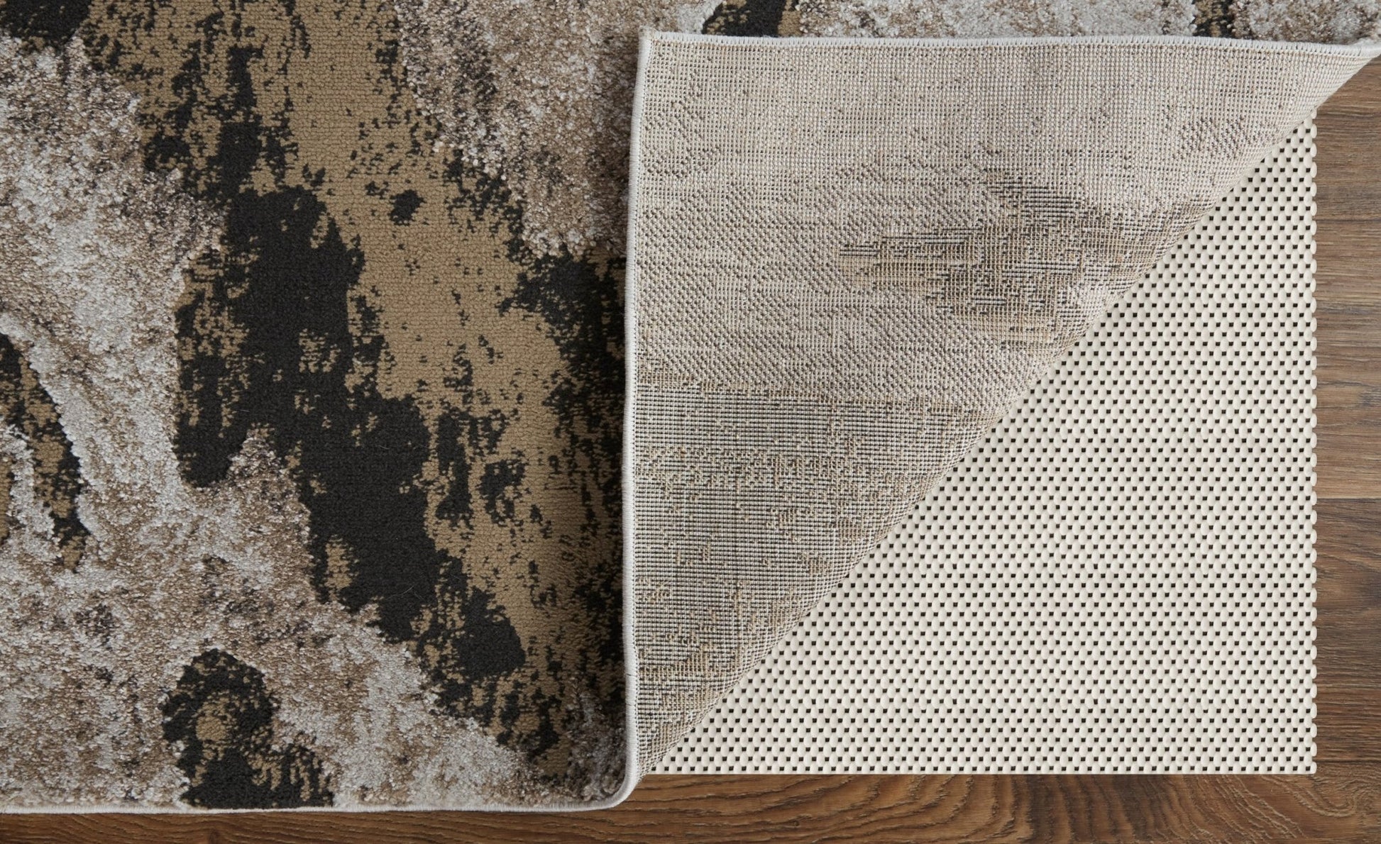 Feizy Vancouver 39FGF Charcoal Beige Modern/Bohemian & Eclectic Rug - Rugs - Feizy - Atlanta Designer Rugs