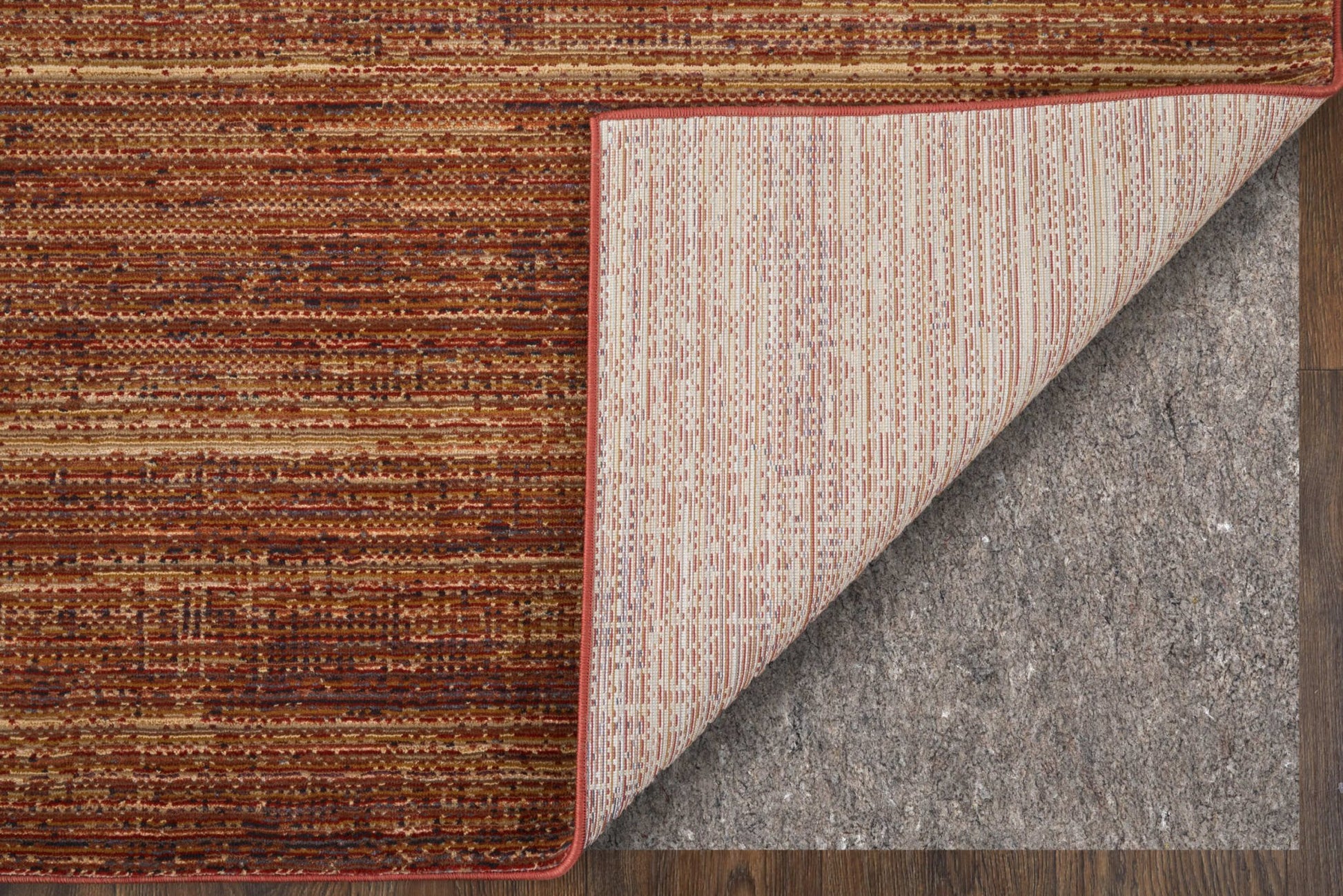 Feizy Deja 39PJF Terracotta Modern/Casual Machinemade Rug - Rugs - Feizy - Atlanta Designer Rugs