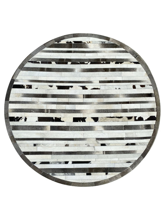 Artisan Olivia White Black Modern Crafted Rug - Rugs - Artisan - Atlanta Designer Rugs