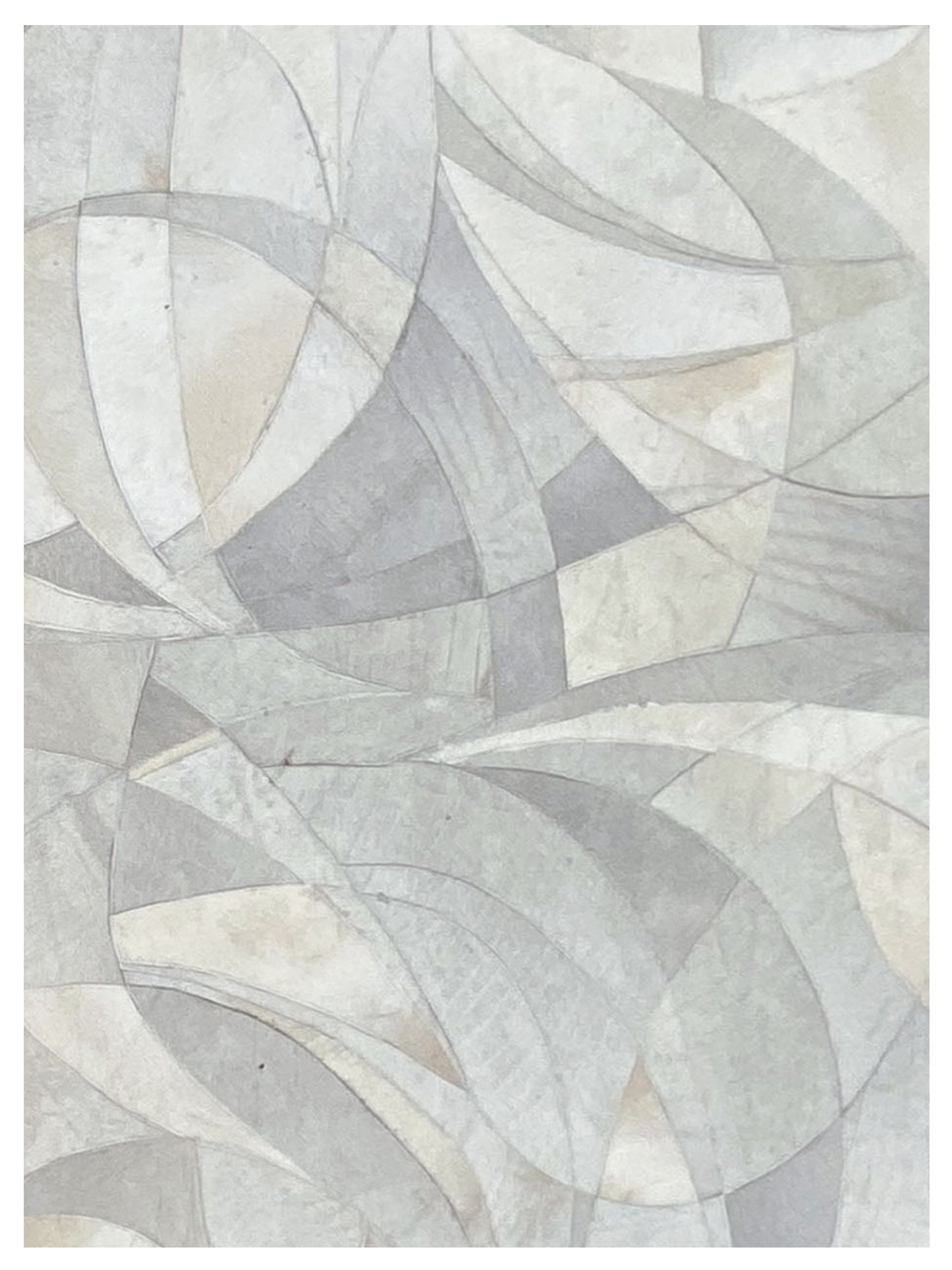 Artisan Olivia  White Ivory Modern Crafted Rug