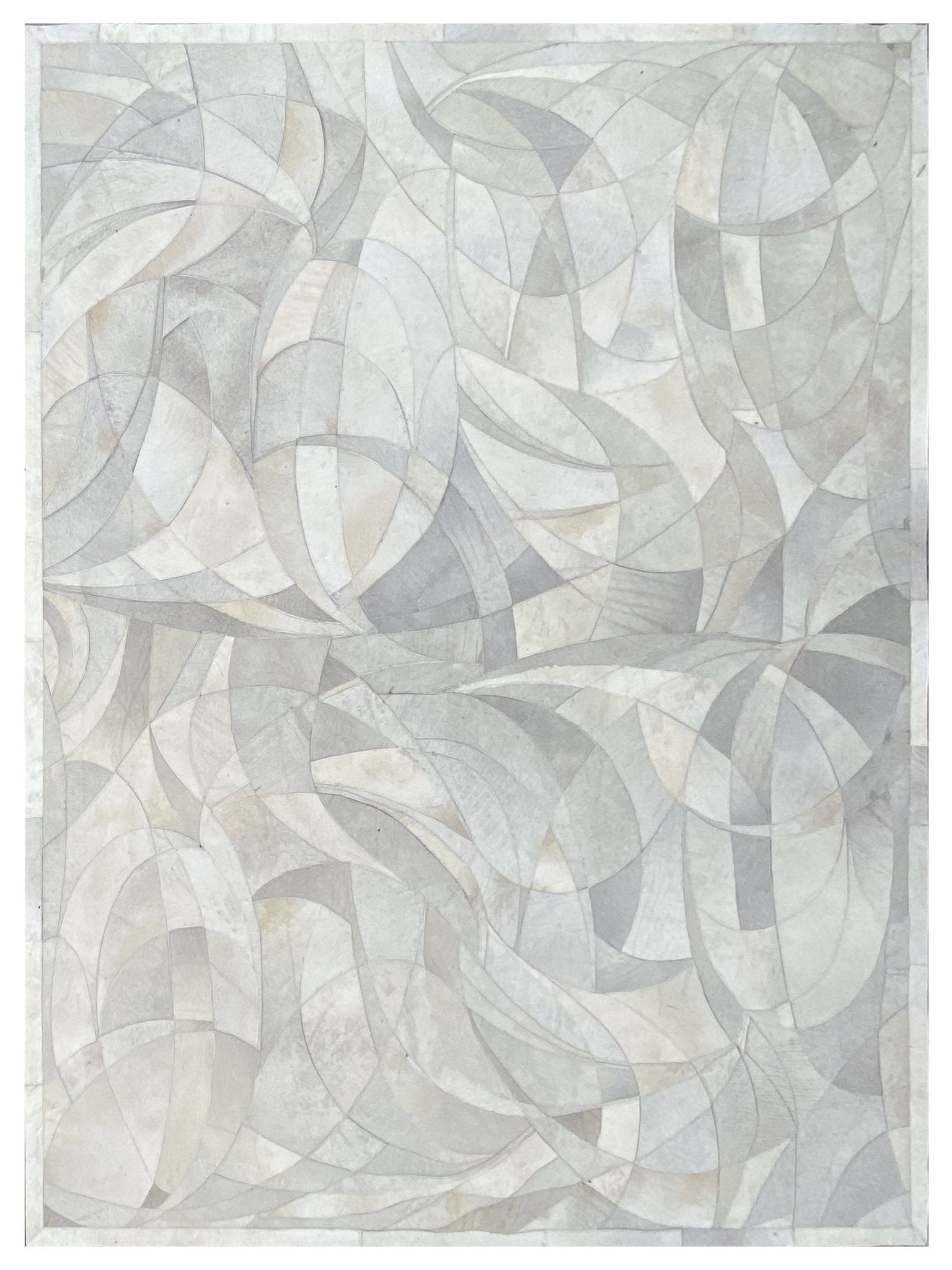 Artisan Olivia White Ivory Modern Crafted Rug - Rugs - Artisan - Atlanta Designer Rugs