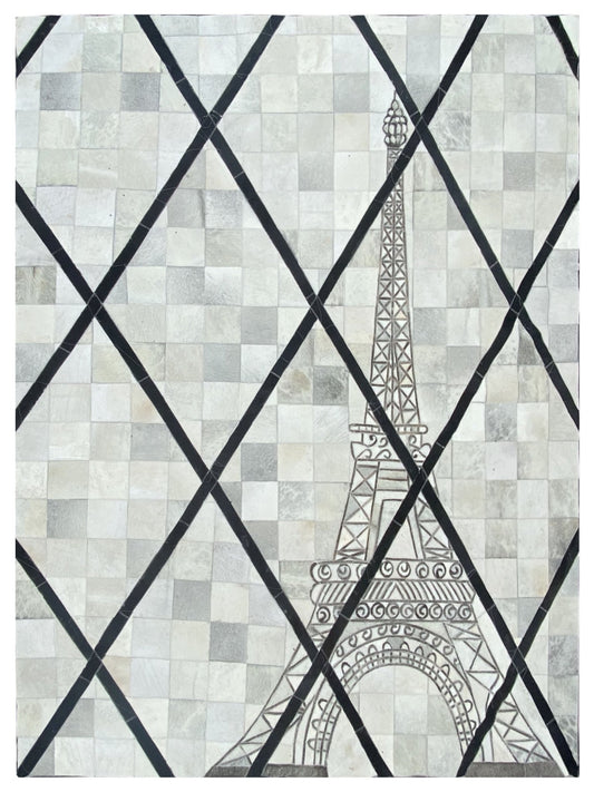 Artisan Olivia White Grey Modern Crafted Rug - Rugs - Artisan - Atlanta Designer Rugs