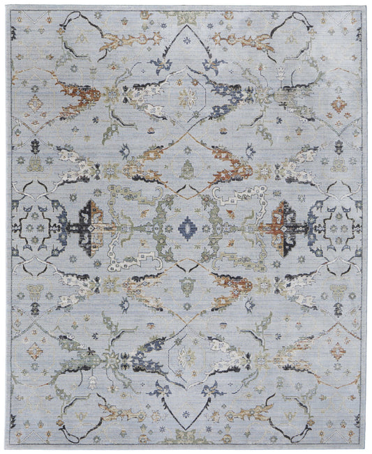 Feizy Melrose 39P4F Blue Multi Traditional/Classic Machinemade Rug - Rugs - Feizy - Atlanta Designer Rugs