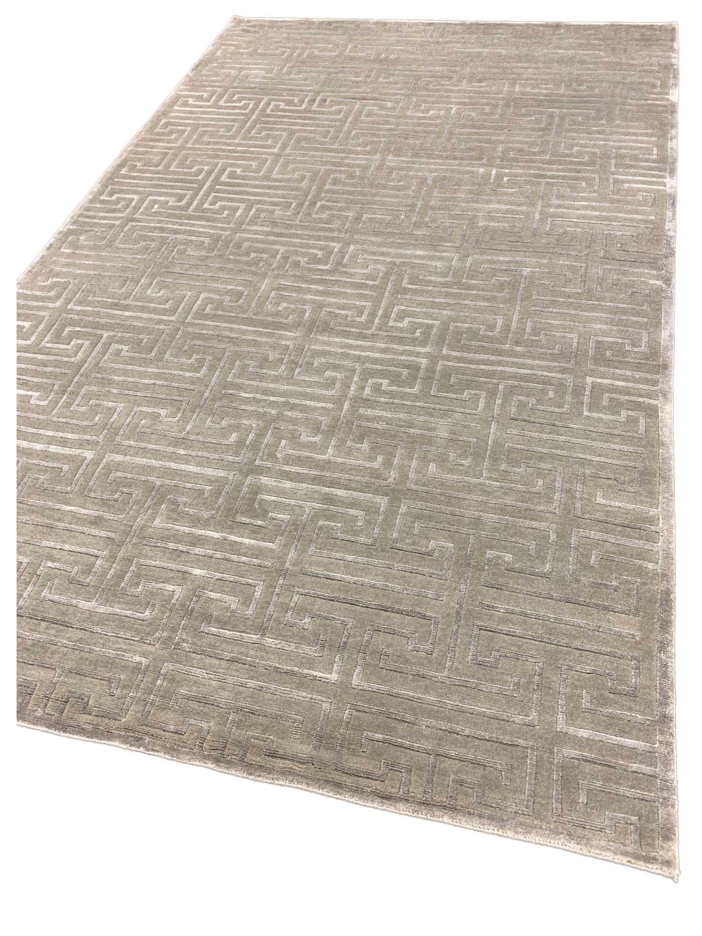 Artisan Franka Grey Transitional Knotted Rug - Rugs - Artisan - Atlanta Designer Rugs