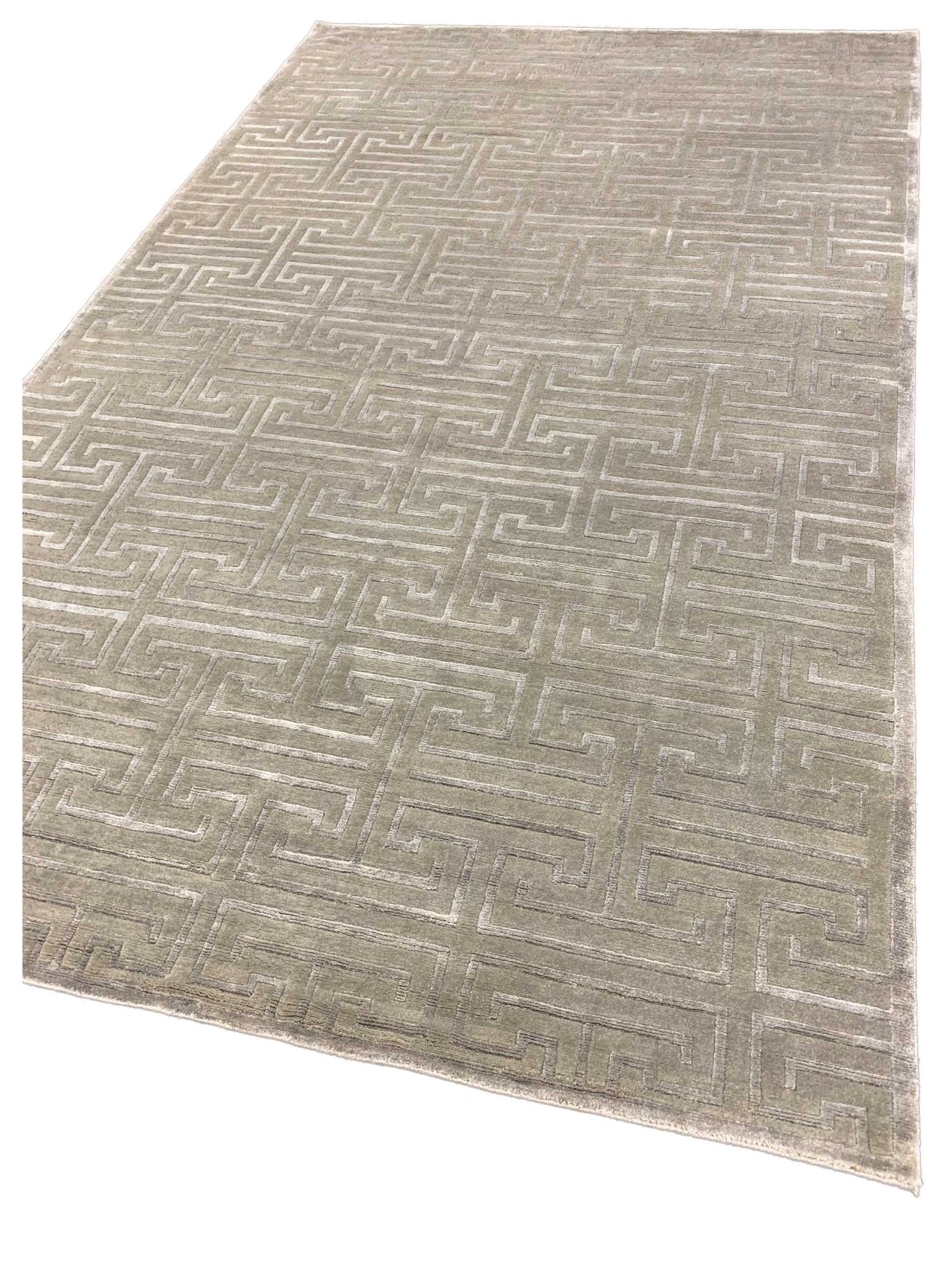 Artisan Franka Grey Transitional Knotted Rug - Rugs - Artisan - Atlanta Designer Rugs