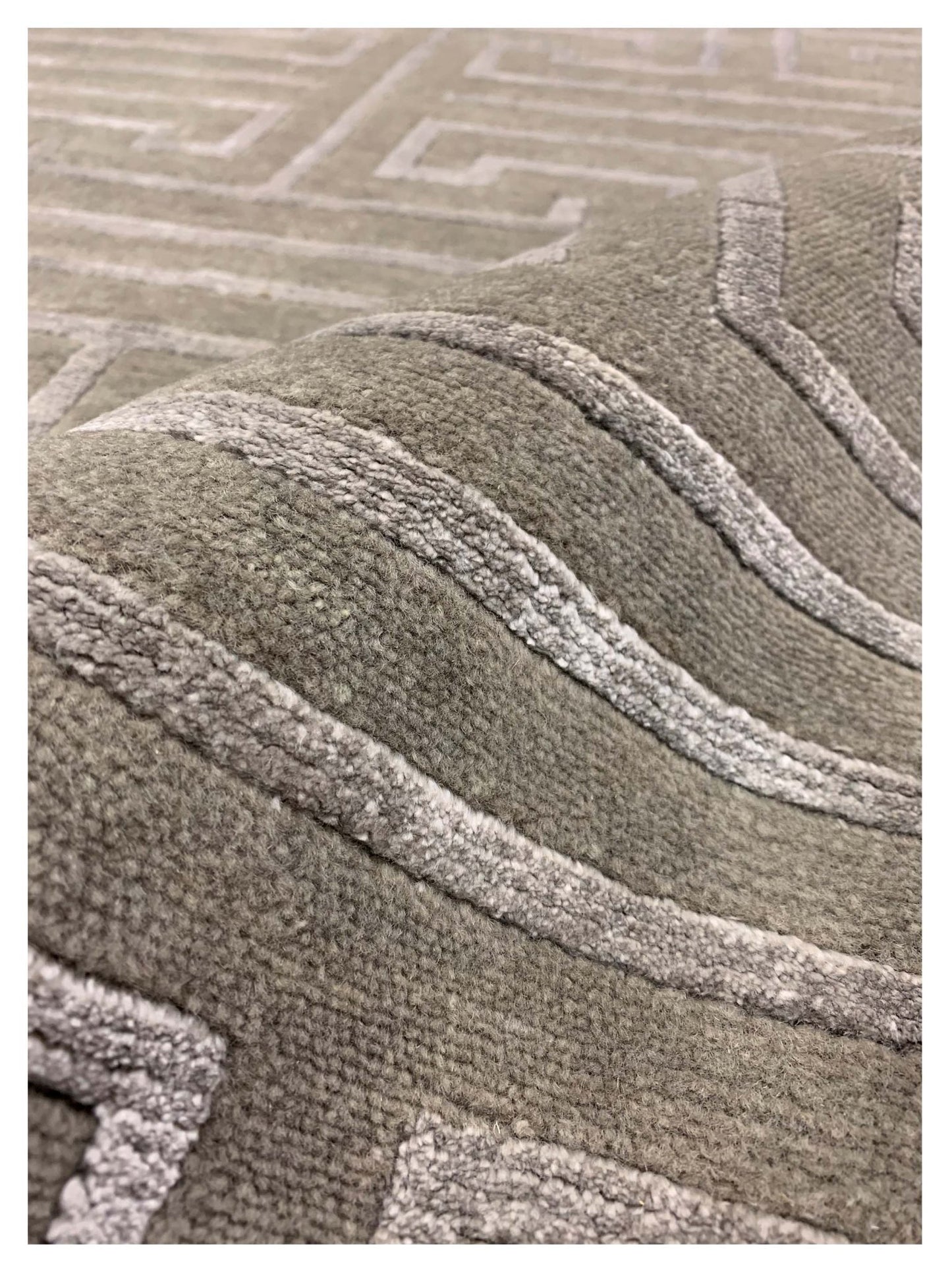 Artisan Franka Grey Transitional Knotted Rug - Rugs - Artisan - Atlanta Designer Rugs