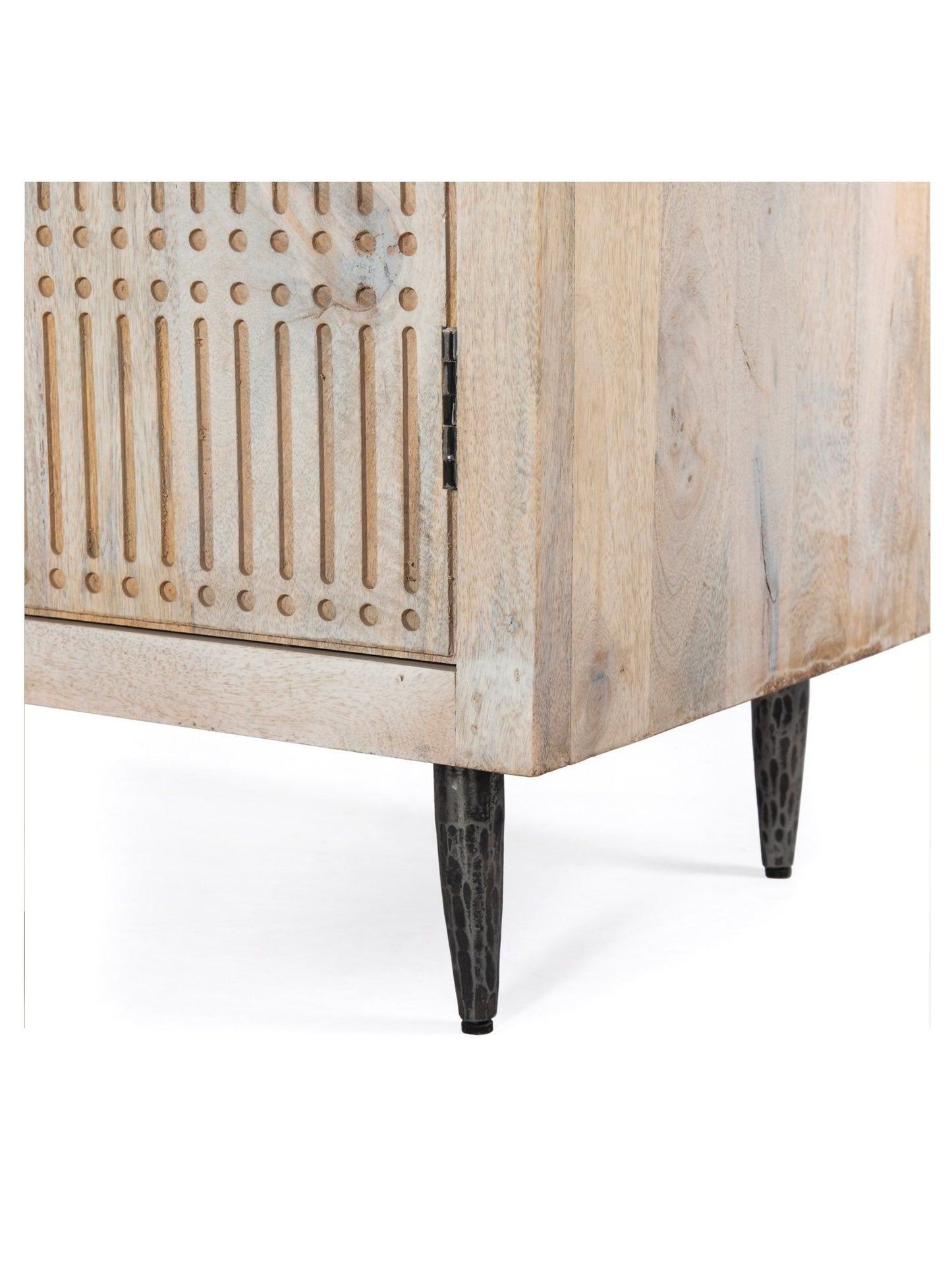 Eclectic Home Sideboard Sarra Brushed Ivory 4 - Drawer - Furnitures - Eclectic Home - Atlanta Designer Rugs