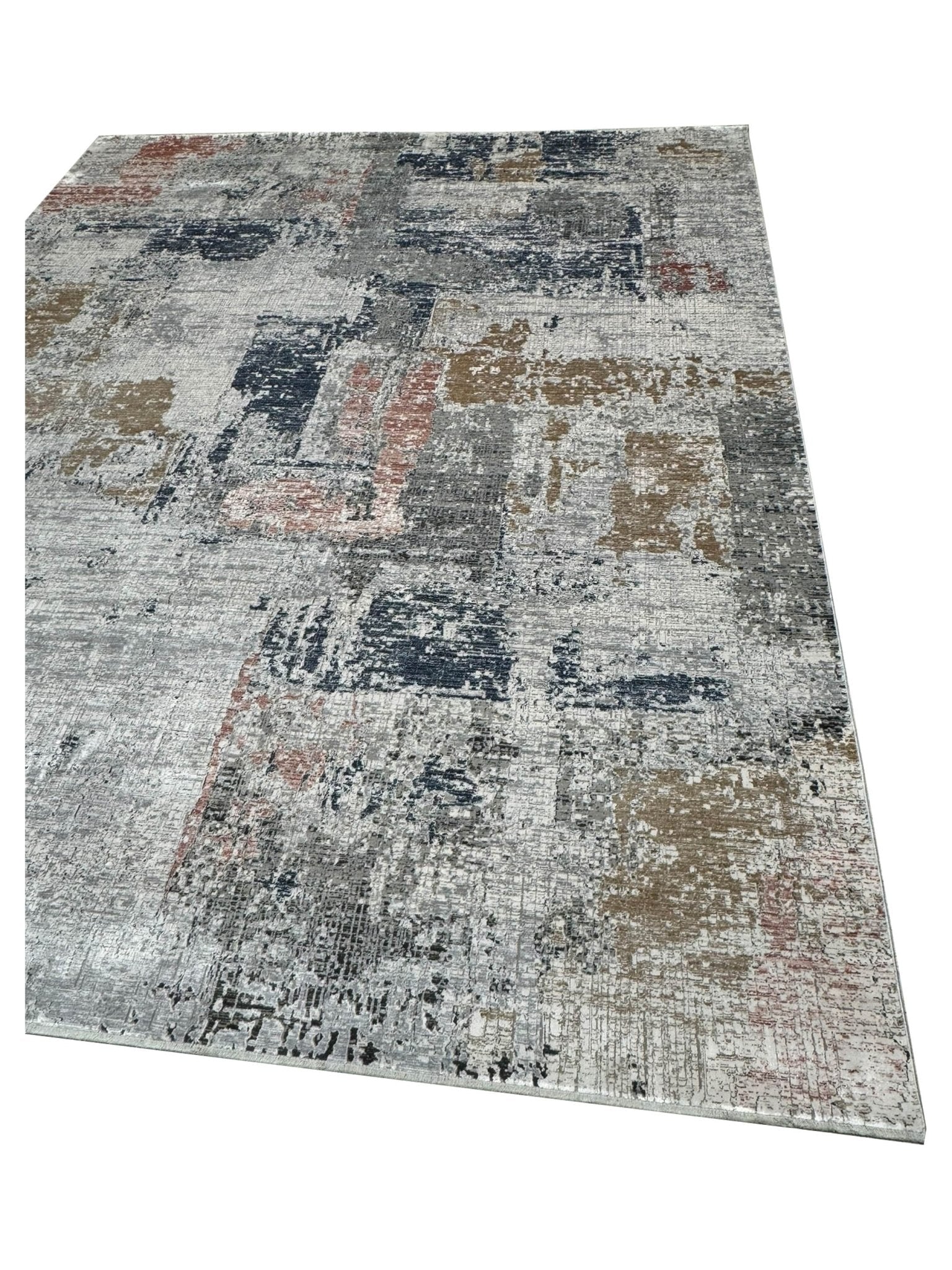 Artisan Venetian Cream Grey Contemporary Machinemade Rug - Rugs - Artisan - Atlanta Designer Rugs