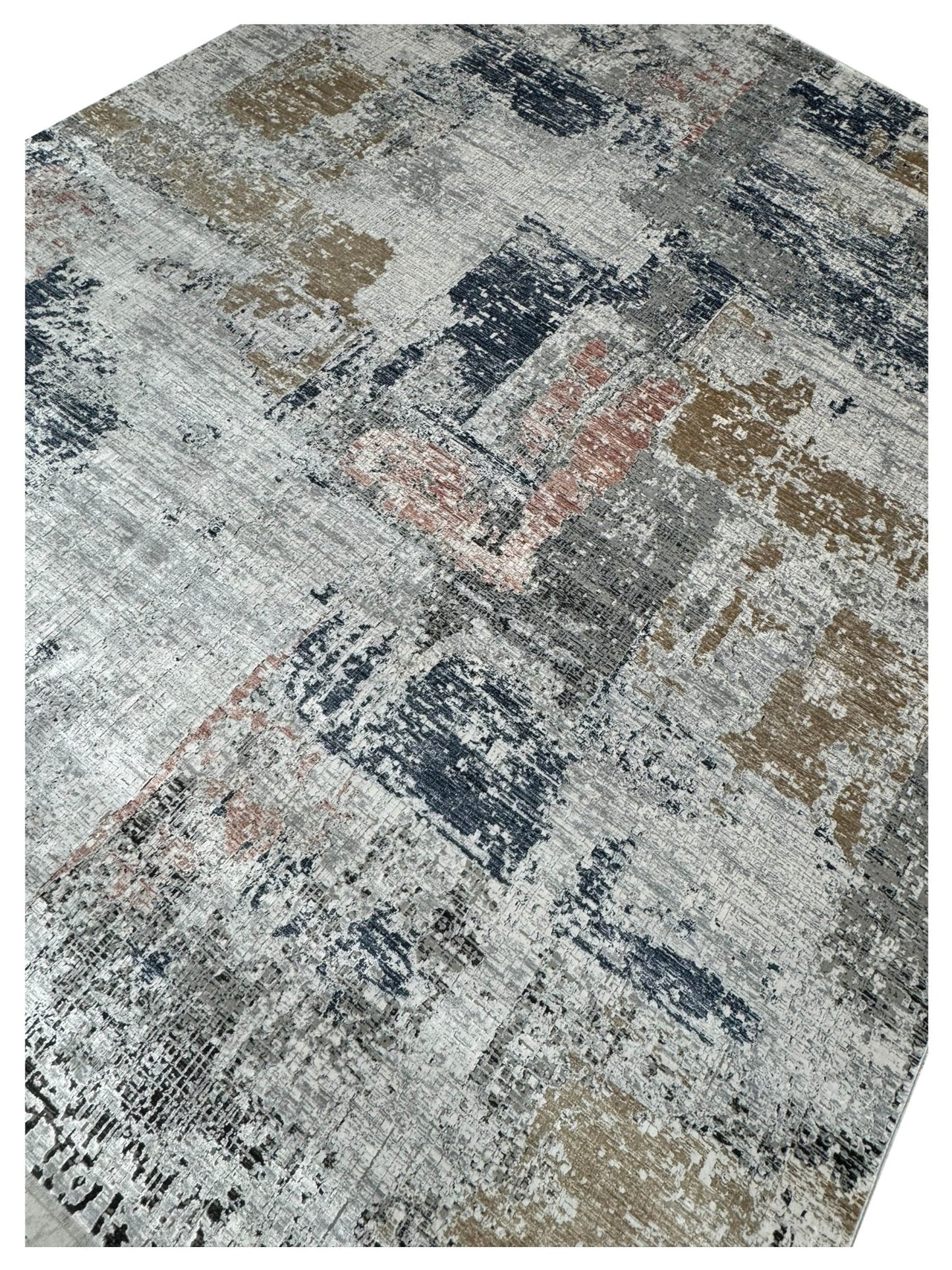 Artisan Venetian Cream Grey Contemporary Machinemade Rug - Rugs - Artisan - Atlanta Designer Rugs