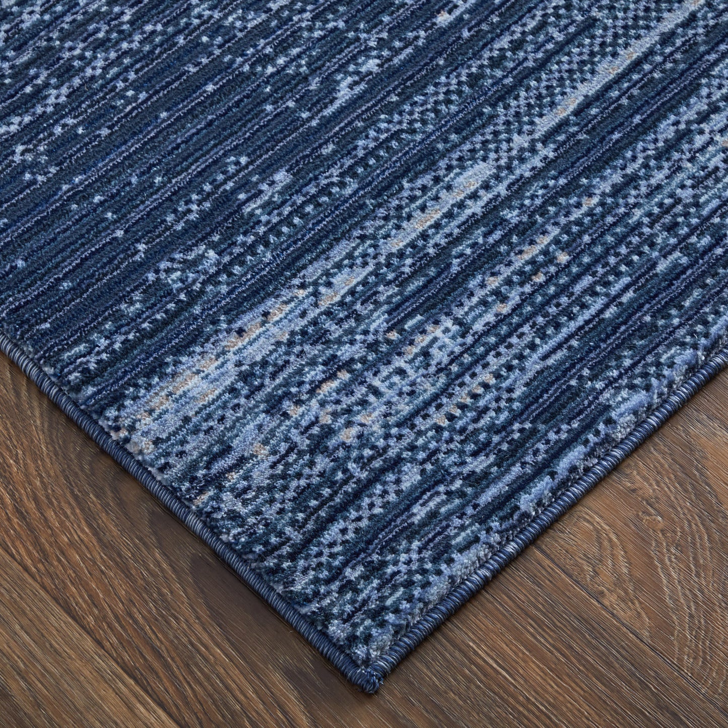 Feizy Deja 39PJF Blue Modern/Casual Machinemade Rug - Rugs - Feizy - Atlanta Designer Rugs