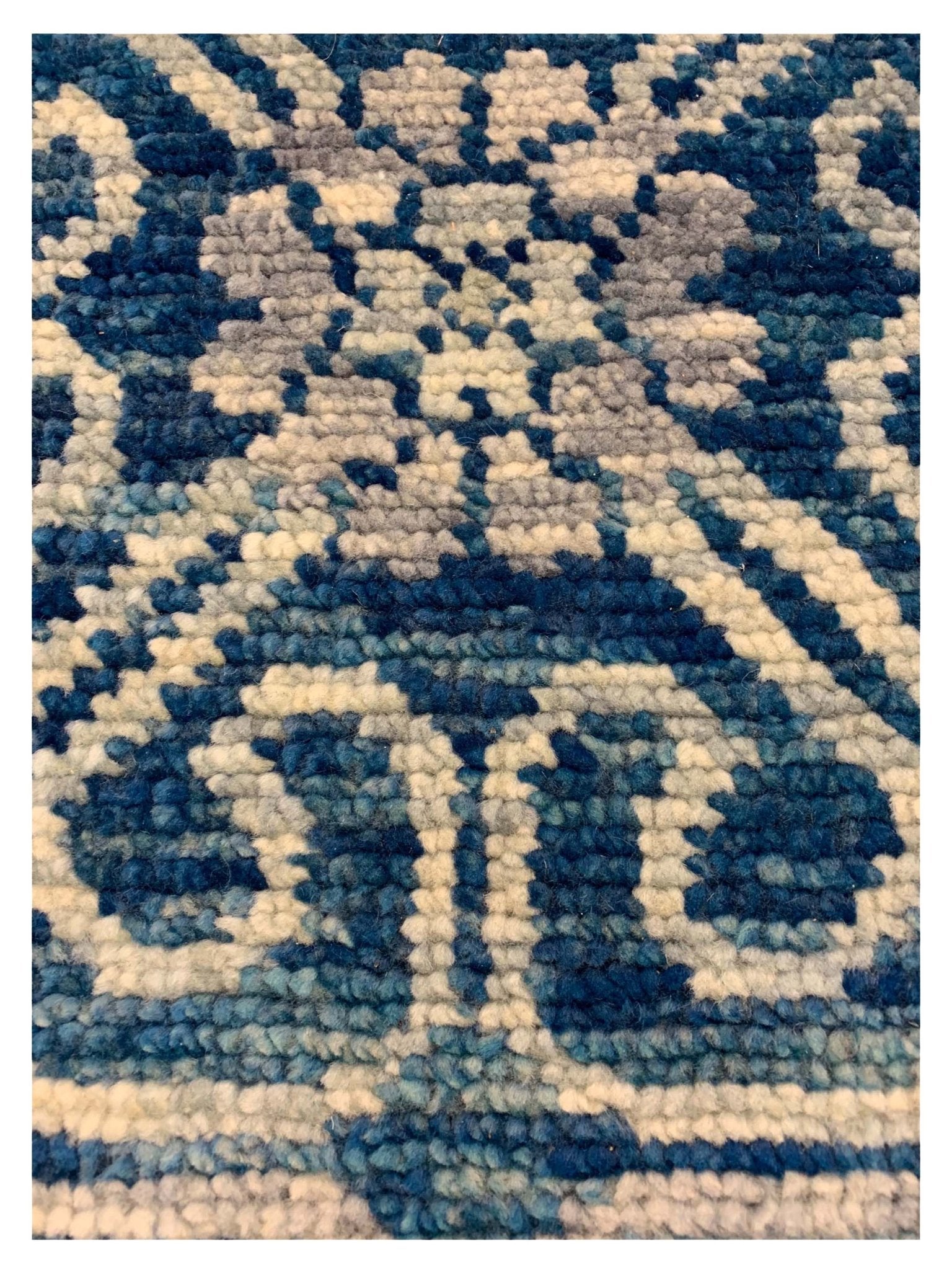 Artisan Amanda Blue Transitional Knotted Rug - Rugs - Artisan - Atlanta Designer Rugs