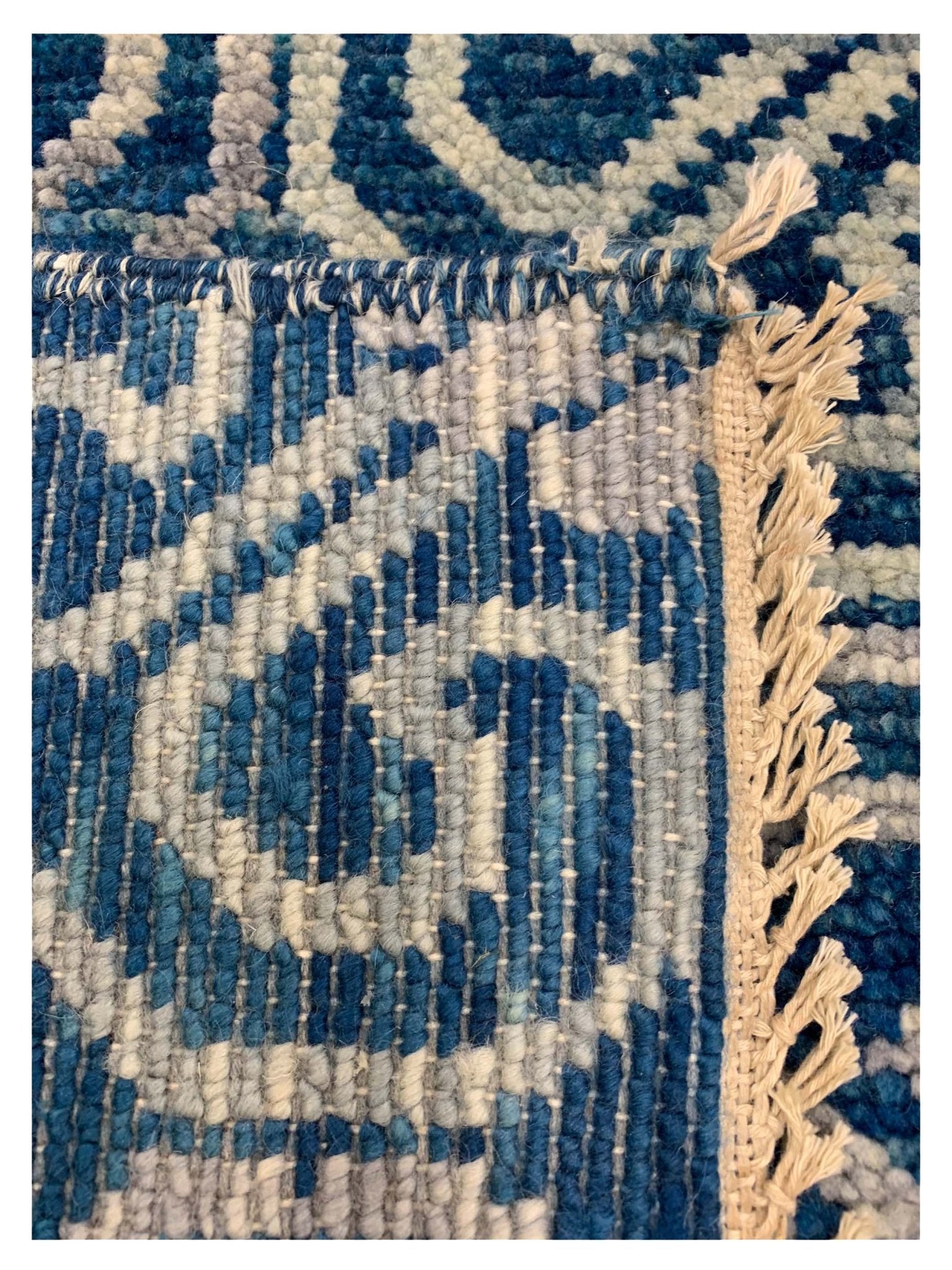 Artisan Amanda Blue Transitional Knotted Rug - Rugs - Artisan - Atlanta Designer Rugs